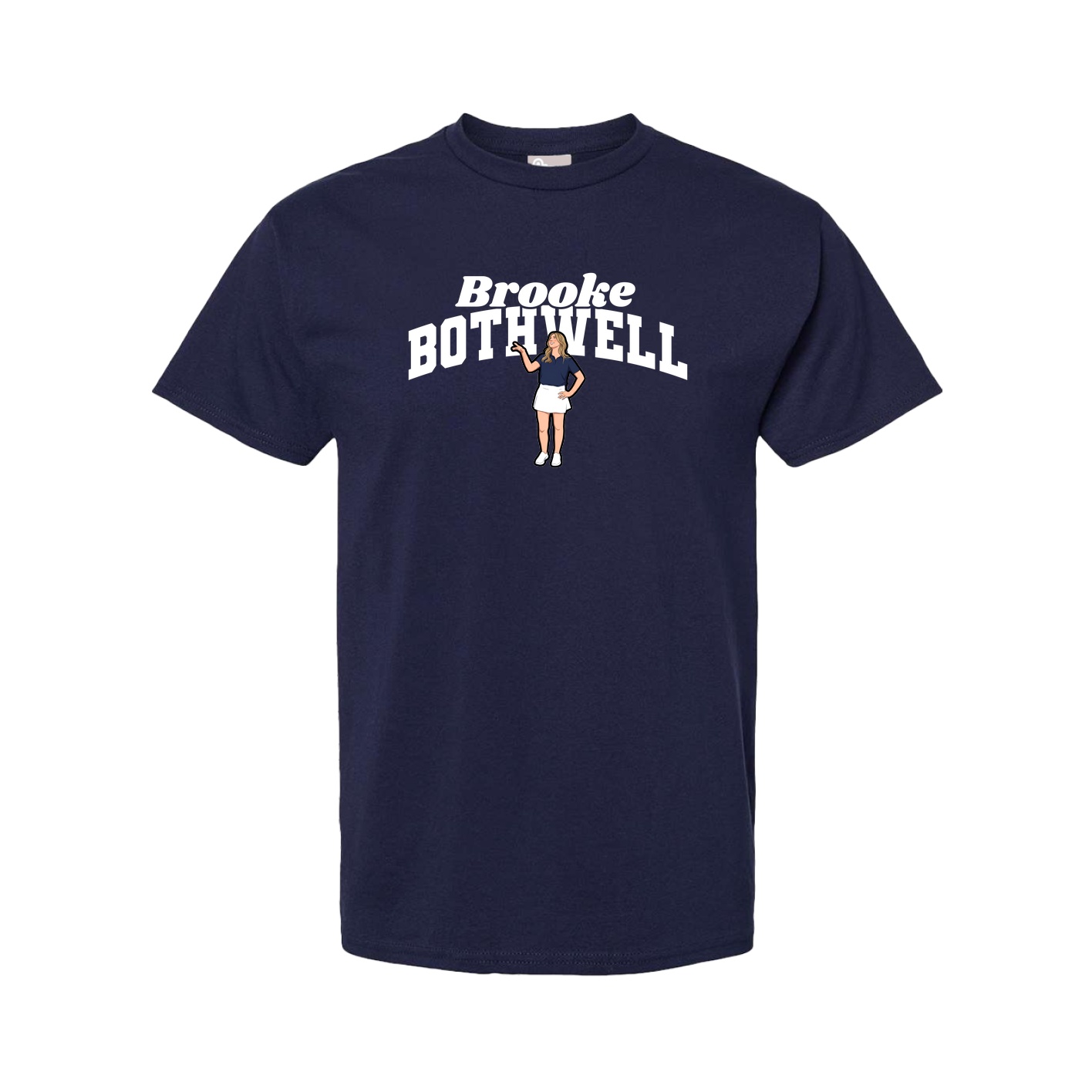 Youth Tee — Signature Arch in Navy