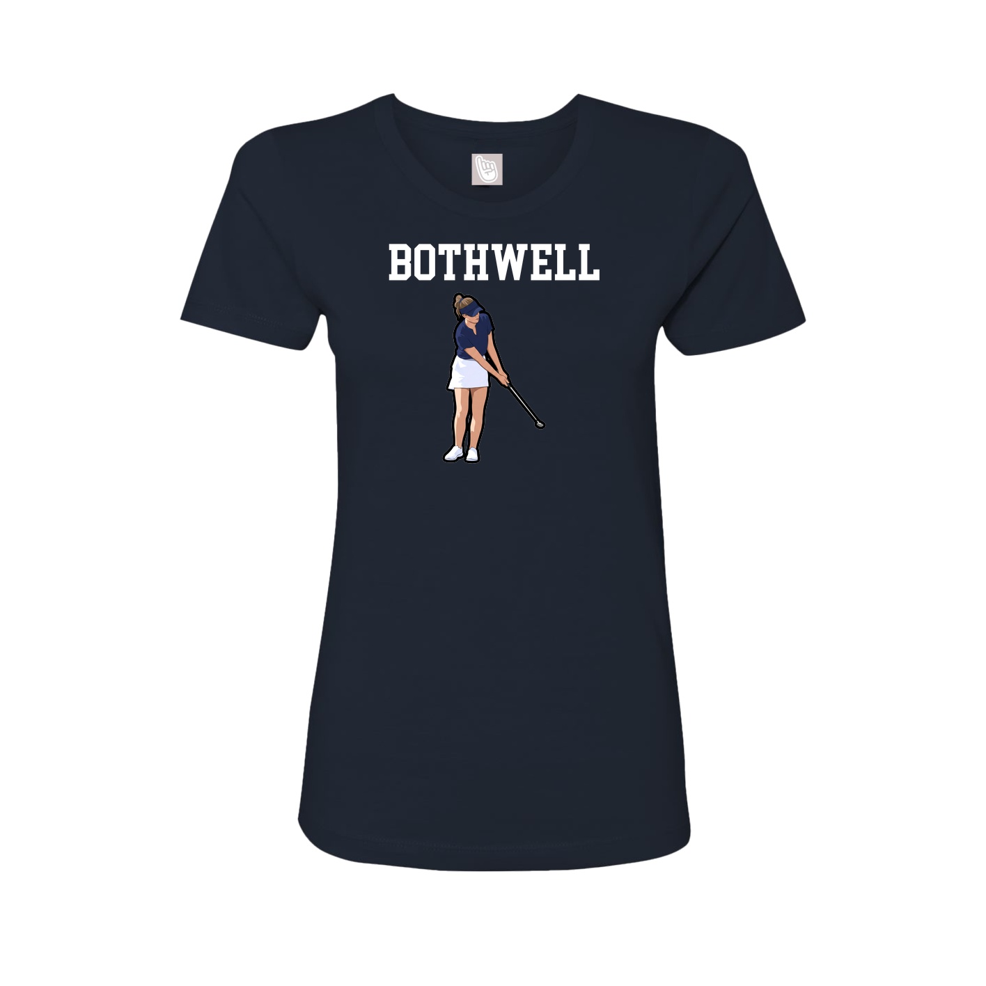 Fitted Women's Tee — Shirsey in Navy