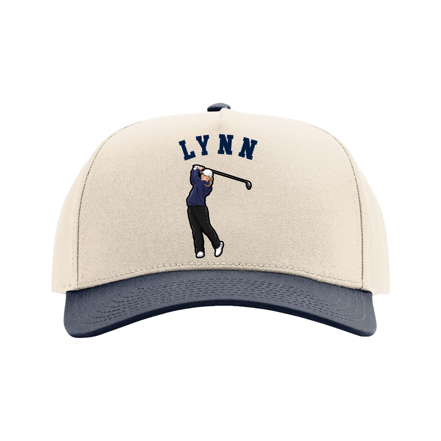 Full Fabric Five-Panel Champ Cap