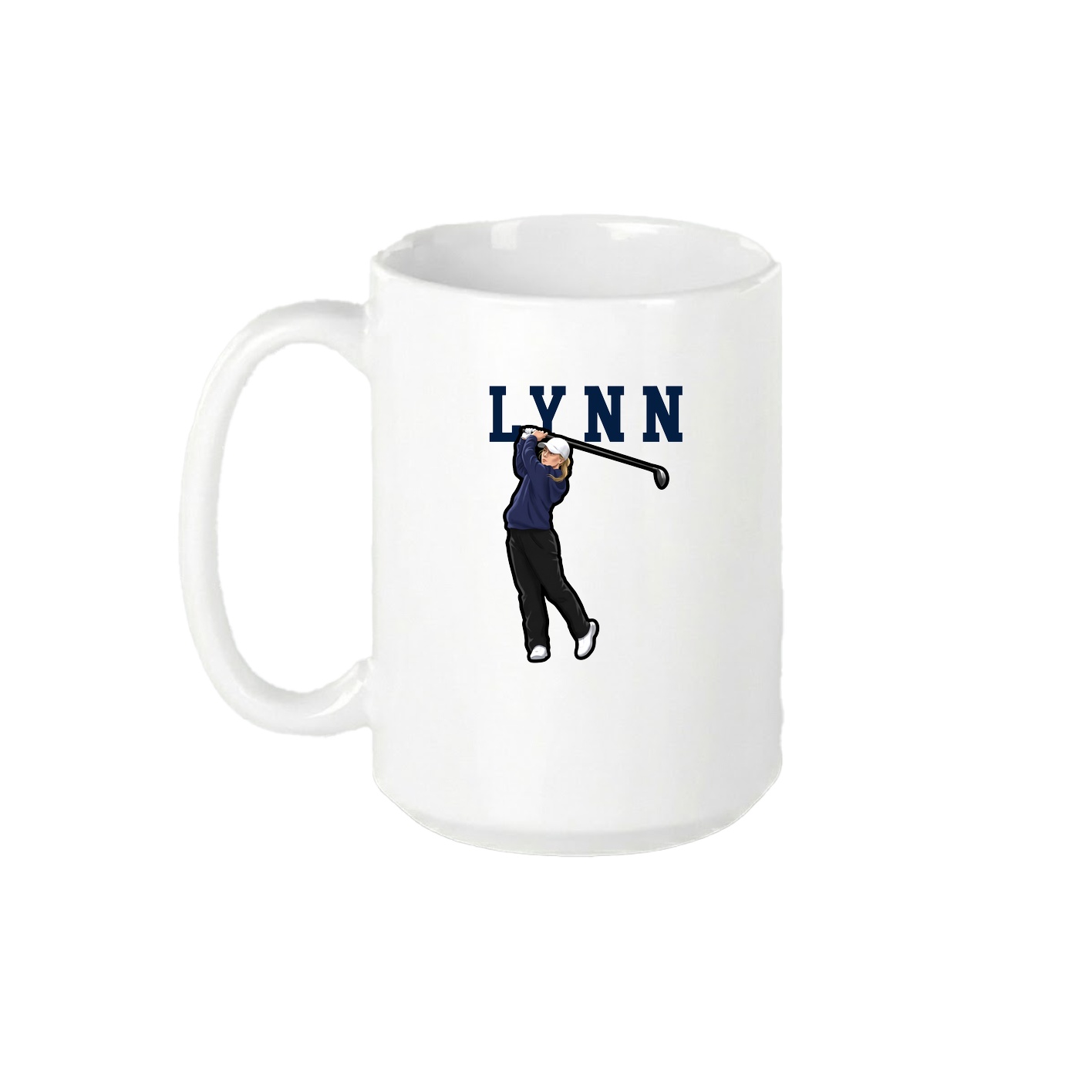 15oz Coffee Mug — Shirsey in White