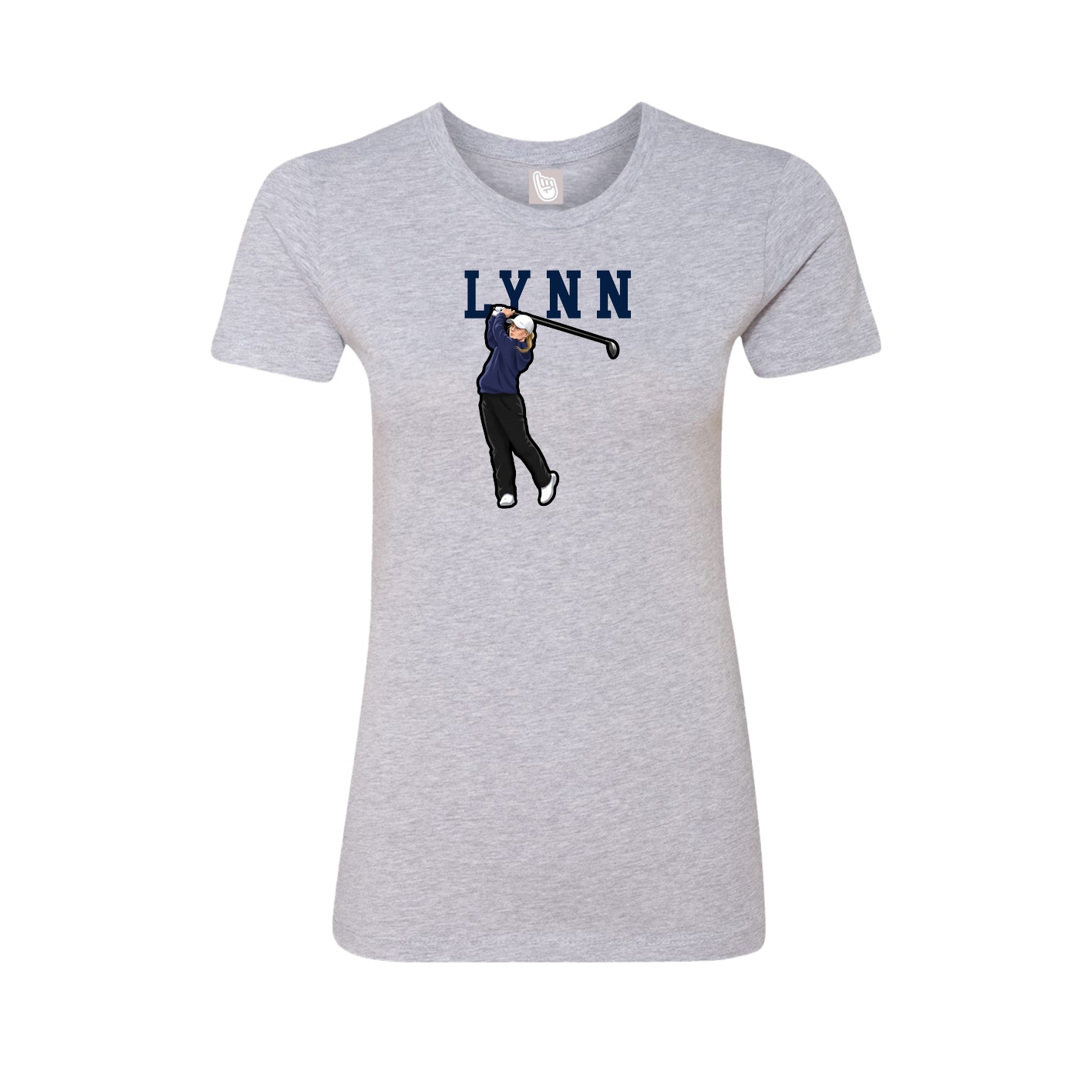 Fitted Women's Tee — Shirsey in Grey