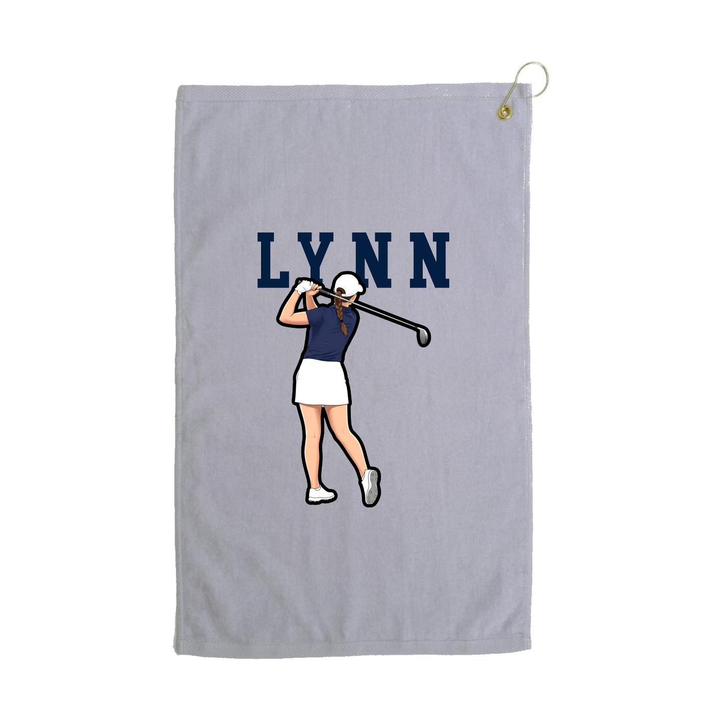 Terry Velour Golf Towel