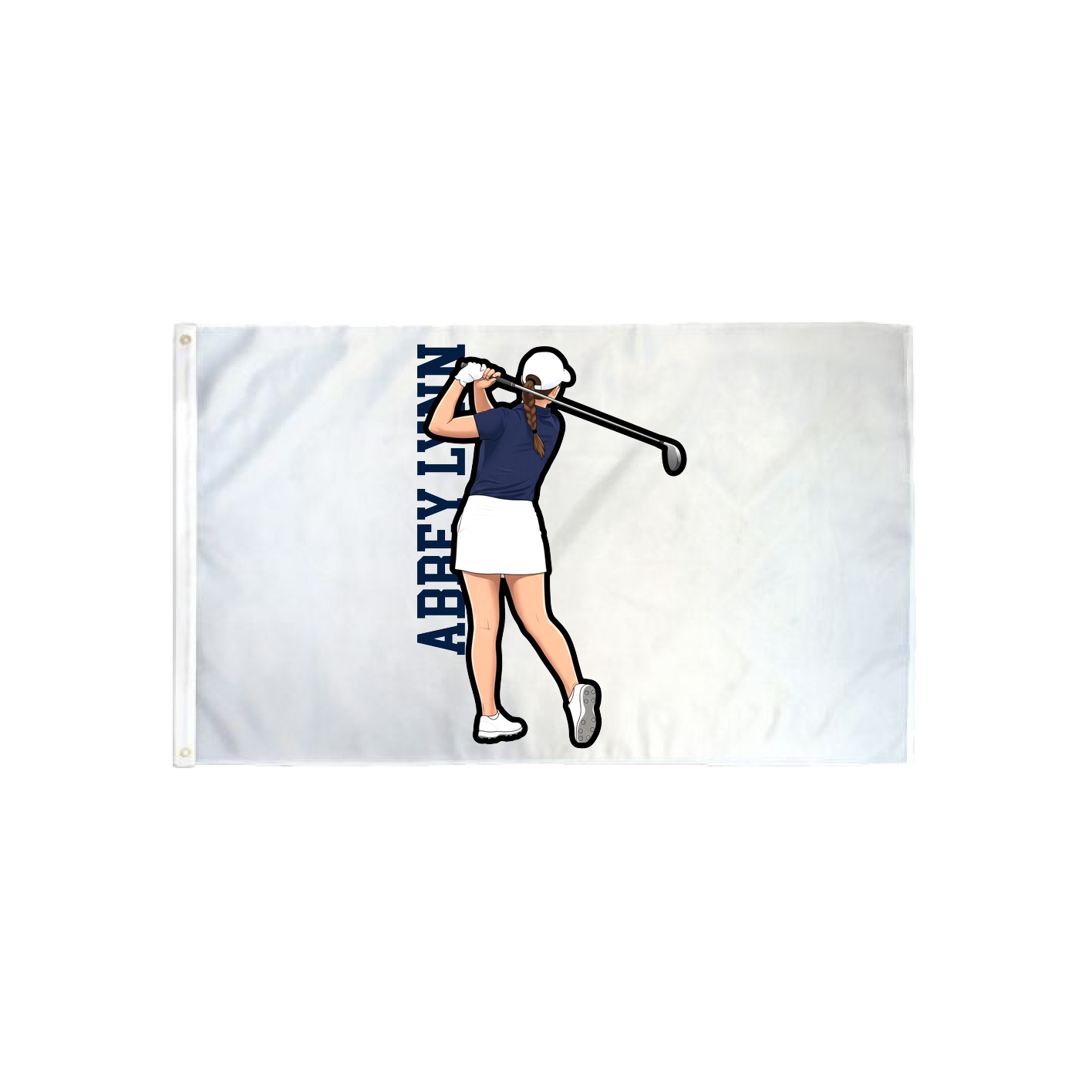 3x5 Flag — Name Vertical in Classic