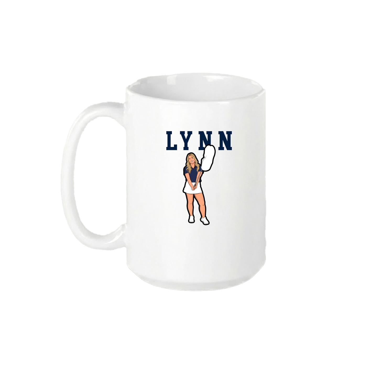 15oz Coffee Mug — Shirsey in White