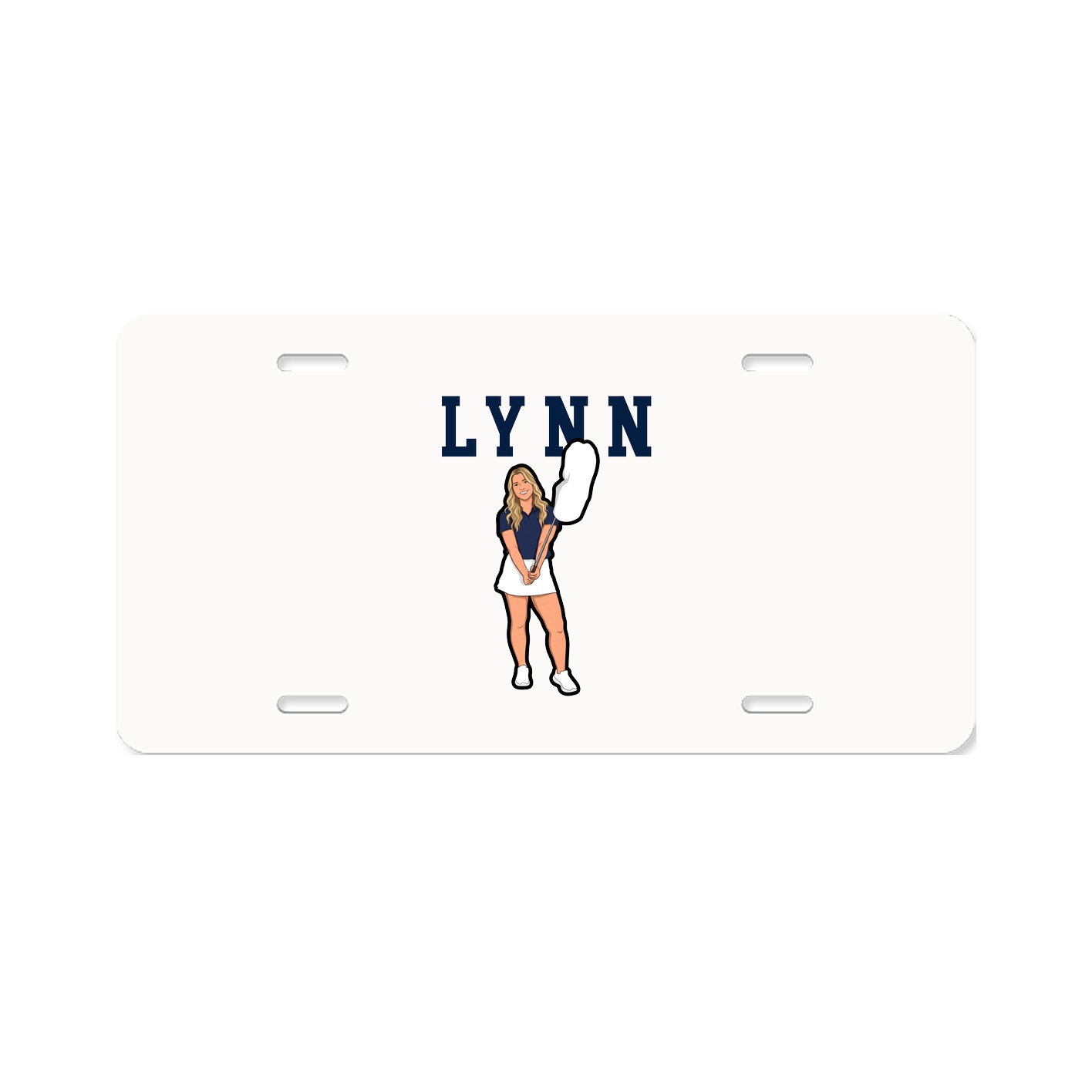 License Plate — Shirsey in Classic