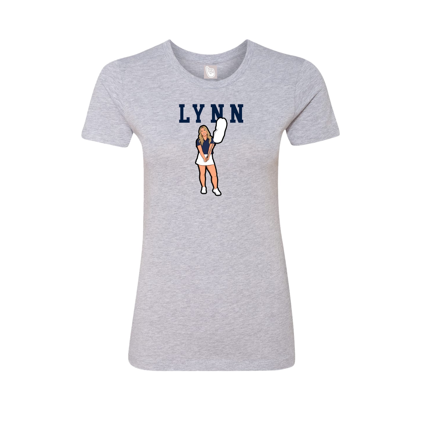 Fitted Women's Tee — Shirsey in Grey