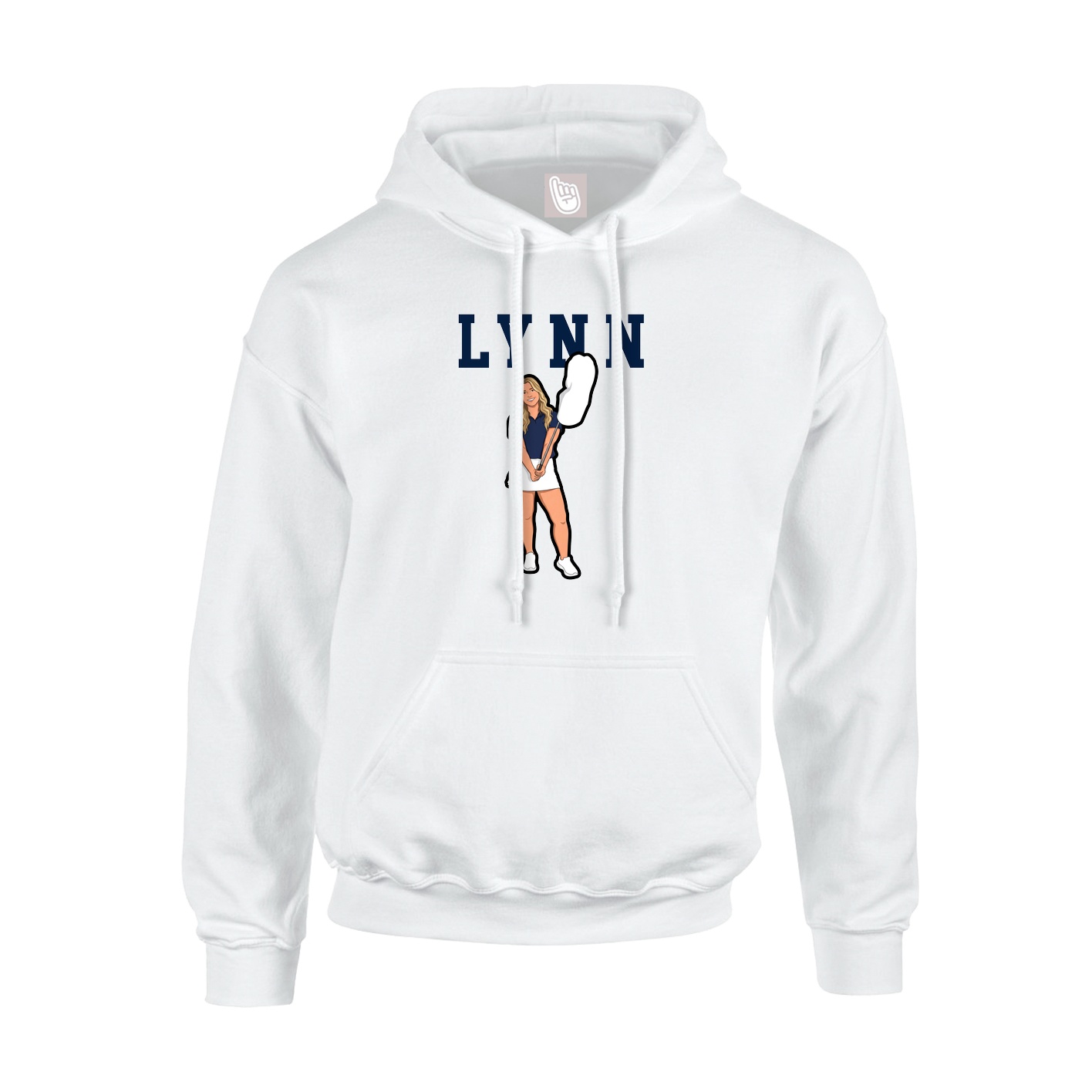 Youth Hoodie — Shirsey in White