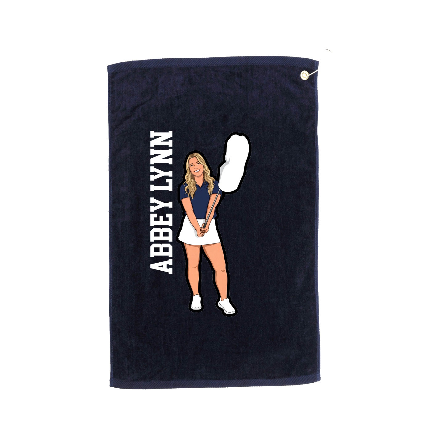 Terry Velour Golf Towel