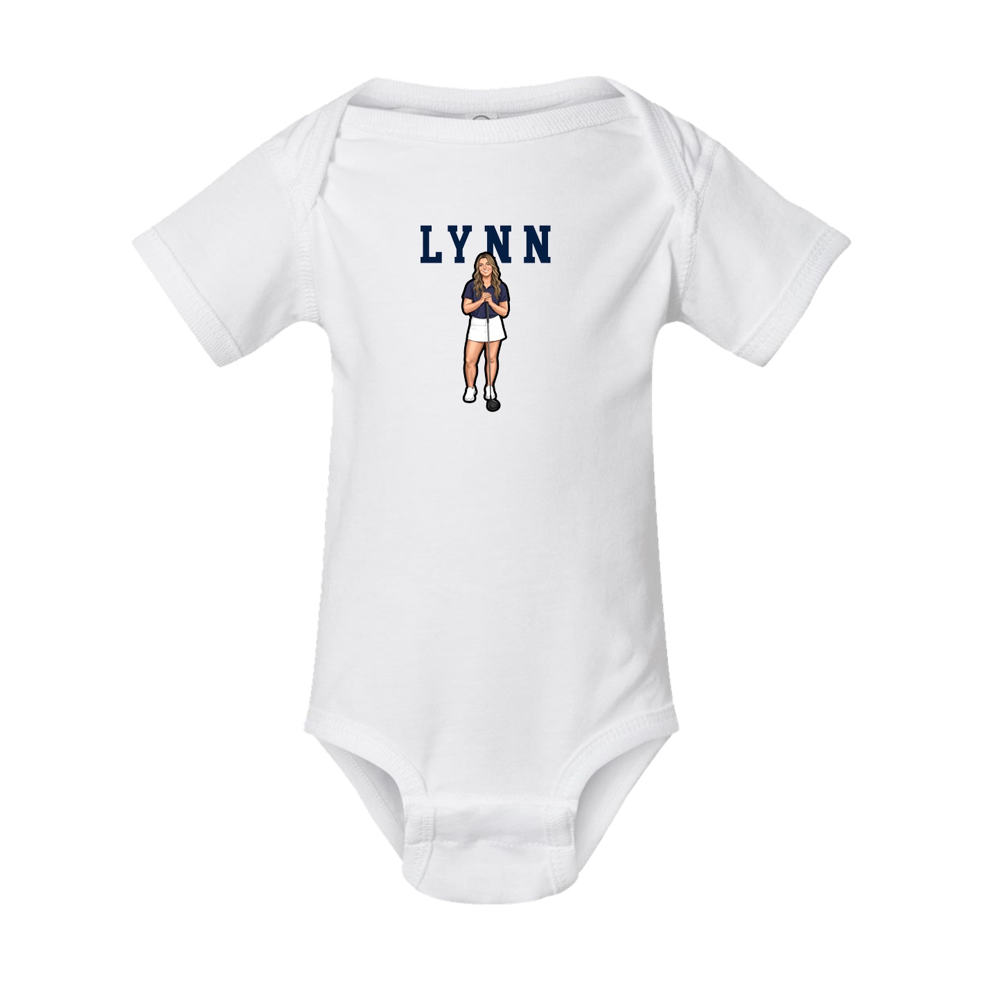 Baby Onesie — Shirsey in White
