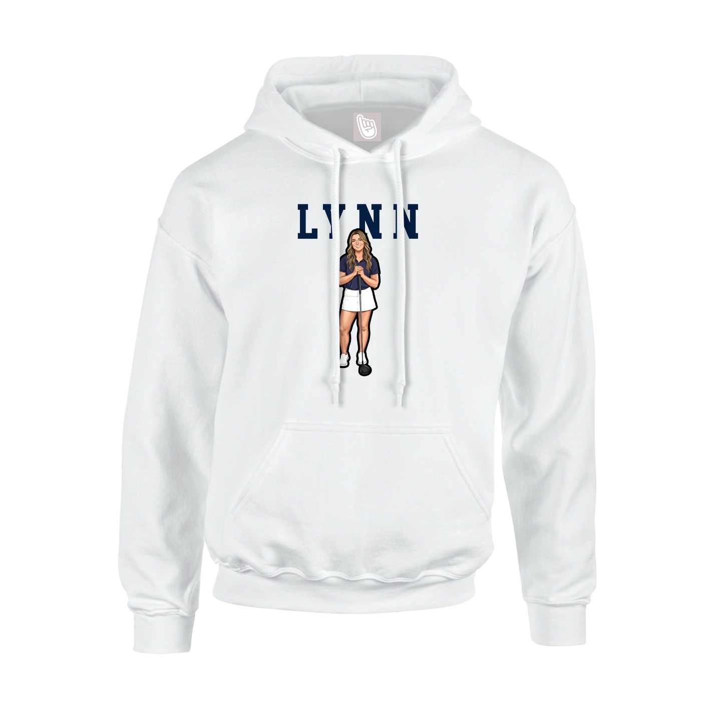 Youth Hoodie — Shirsey in White