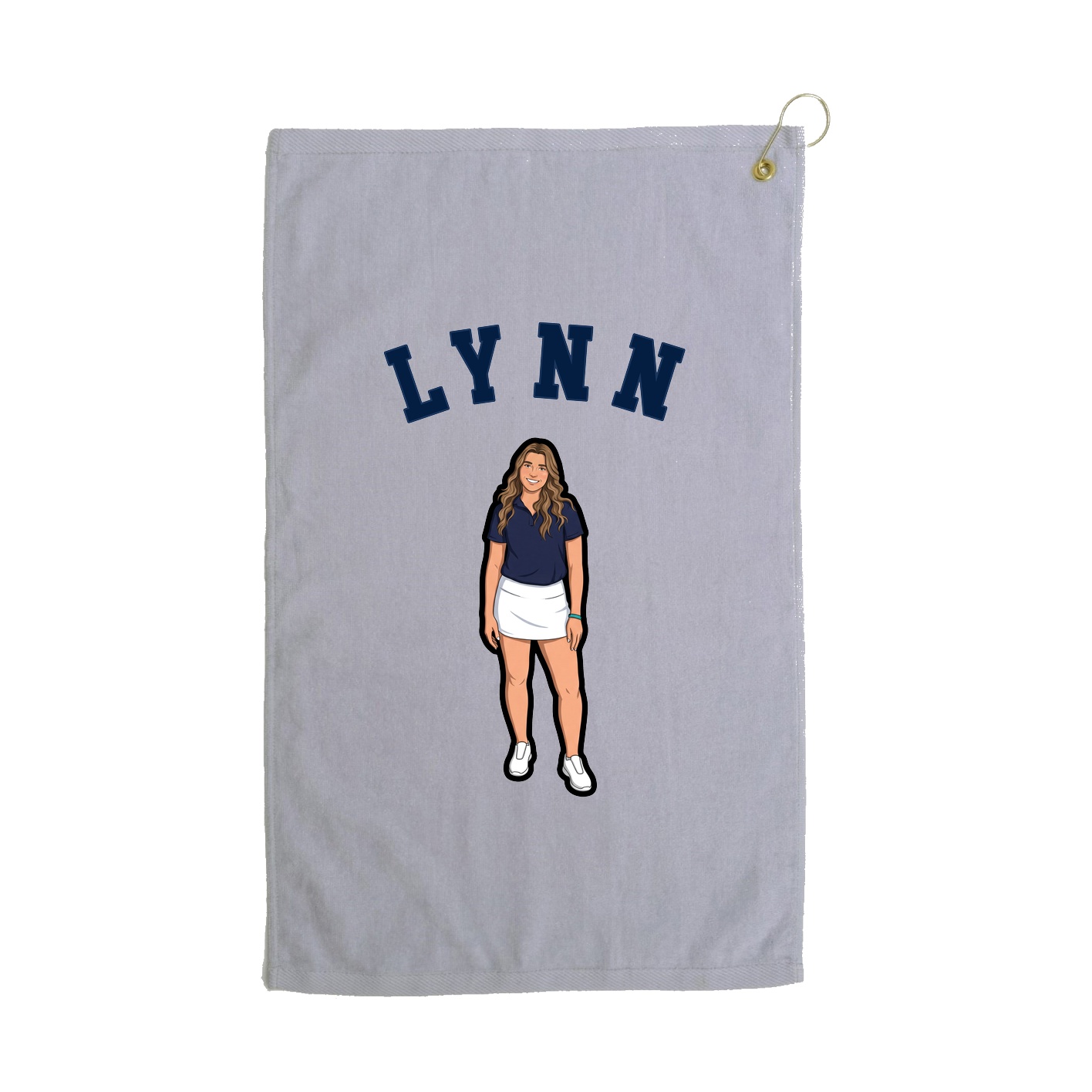 Golf Towel — Shirsey Arch in Grey