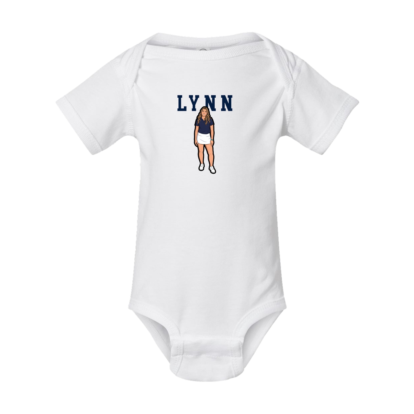 Baby Onesie — Shirsey in White