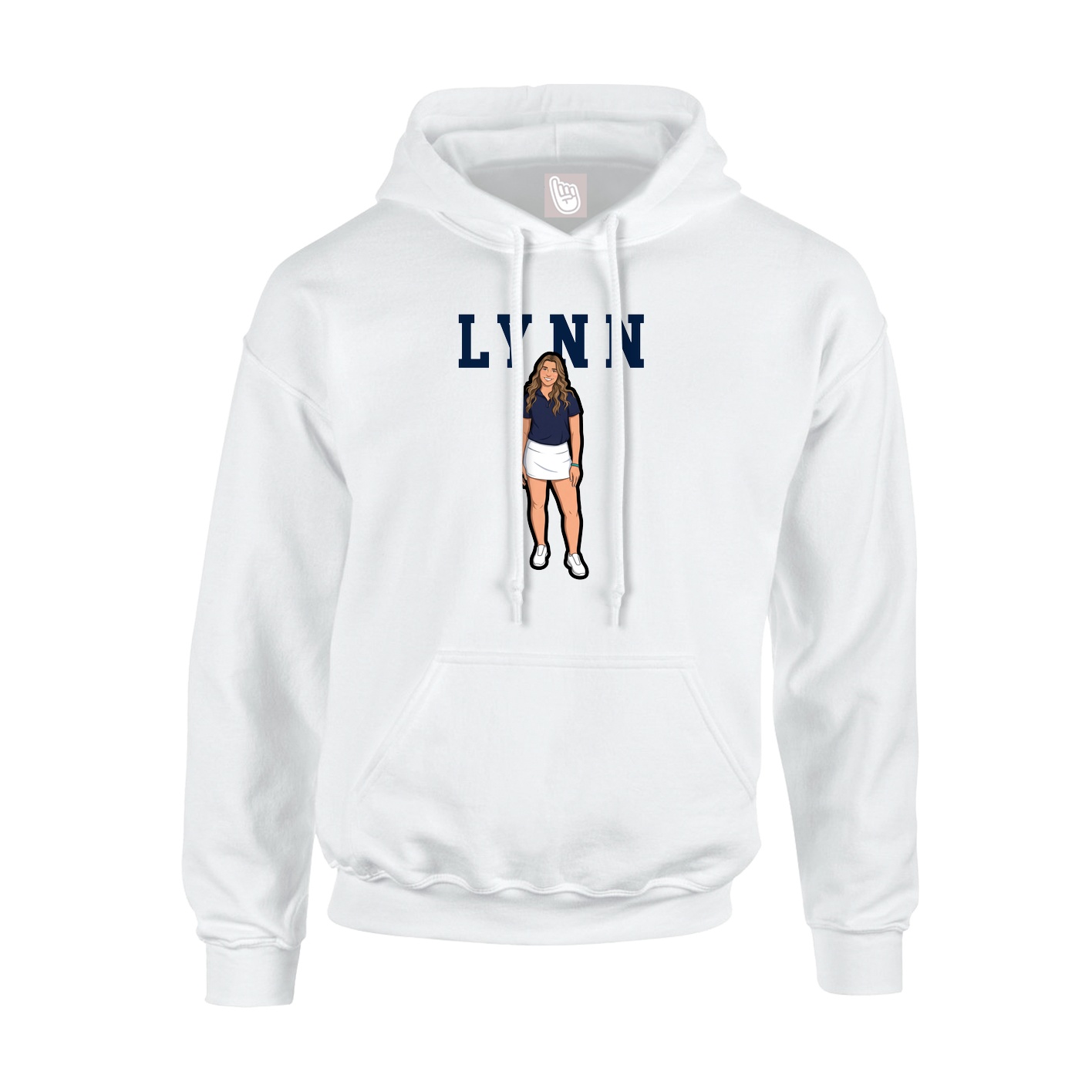 Youth Hoodie — Shirsey in White