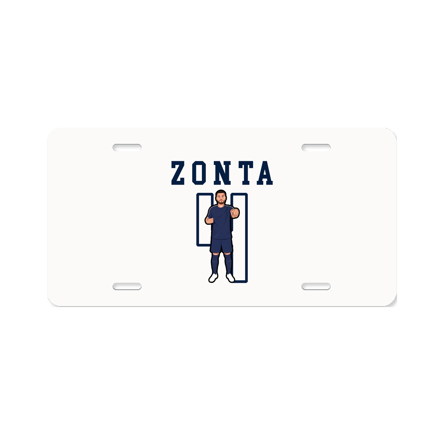 License Plate — Shirsey in Classic