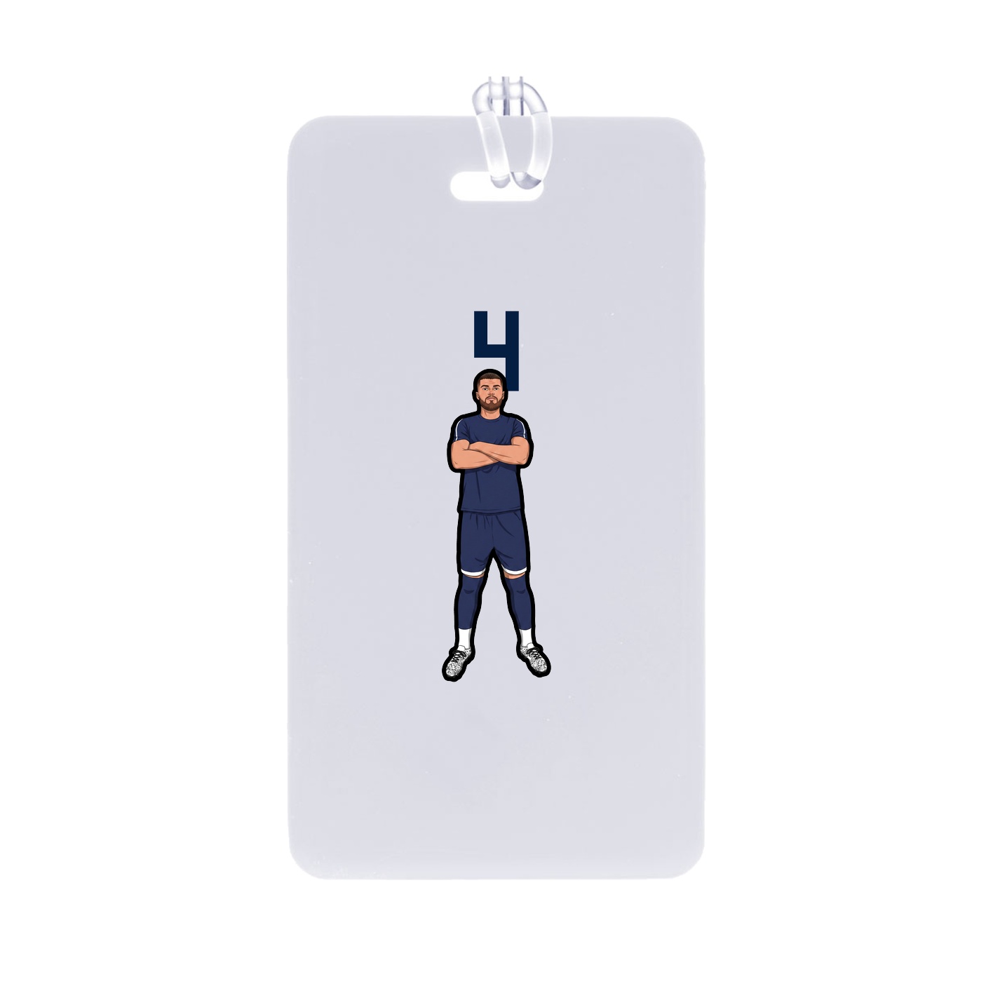 Bag Tag — Number Top in Classic