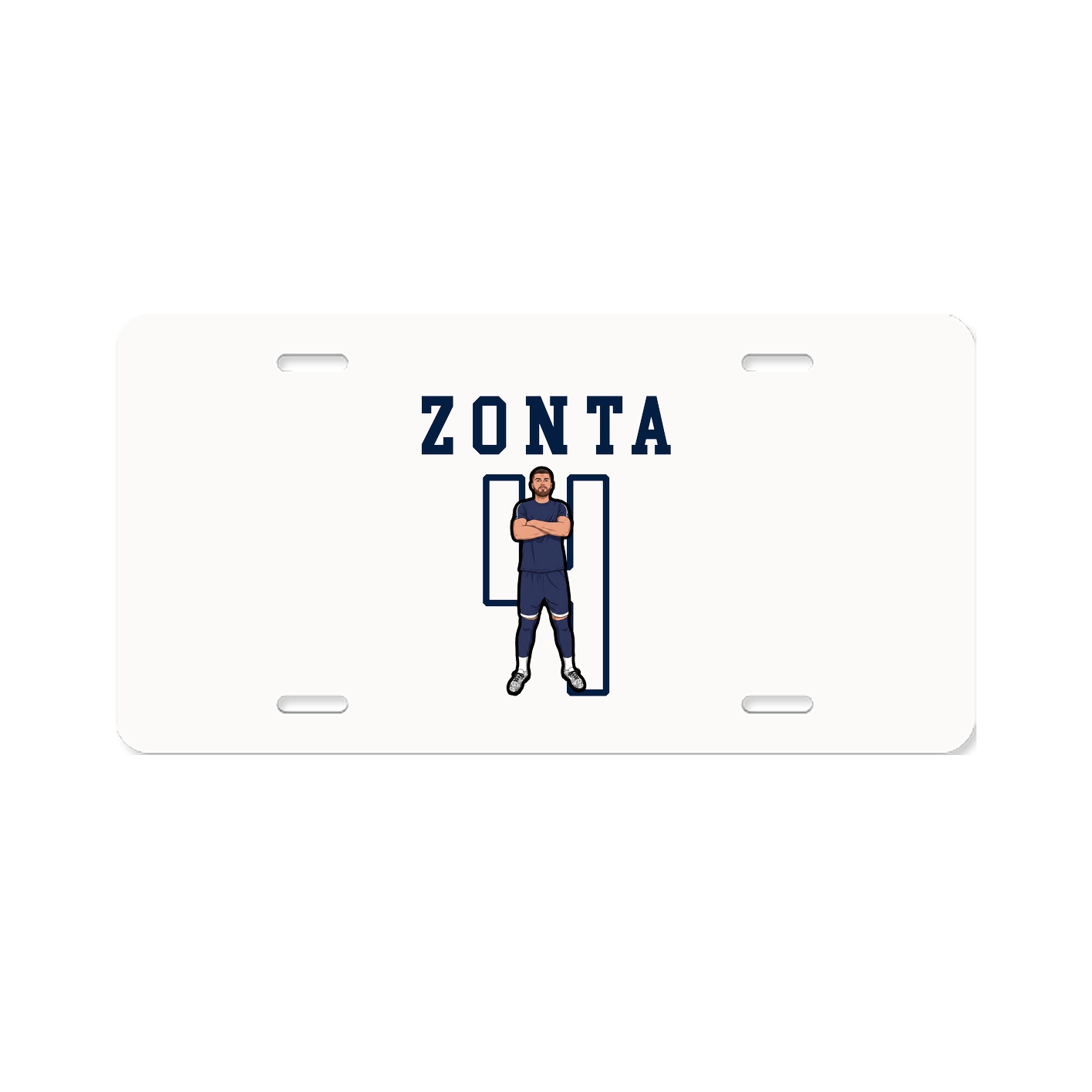 License Plate — Shirsey in Classic