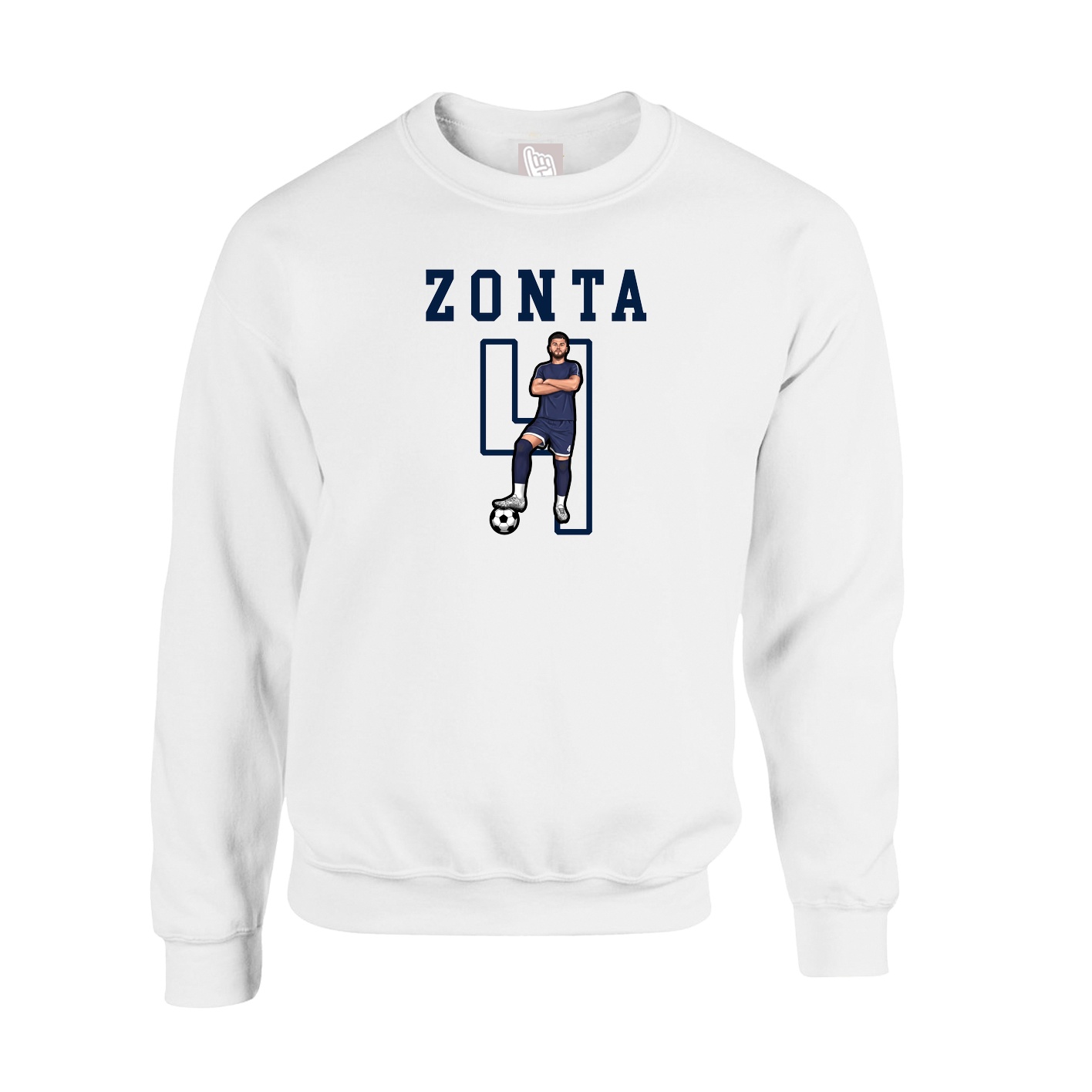 Fleece Crew — Shirsey in White