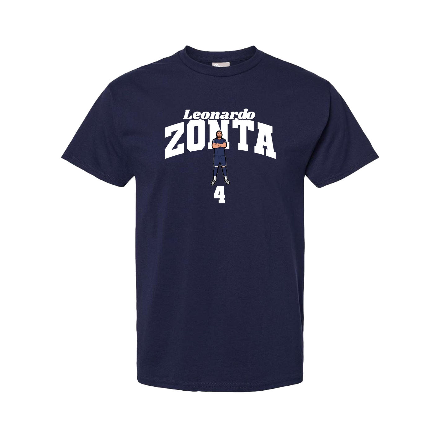 Tee — Signature Arch in Navy