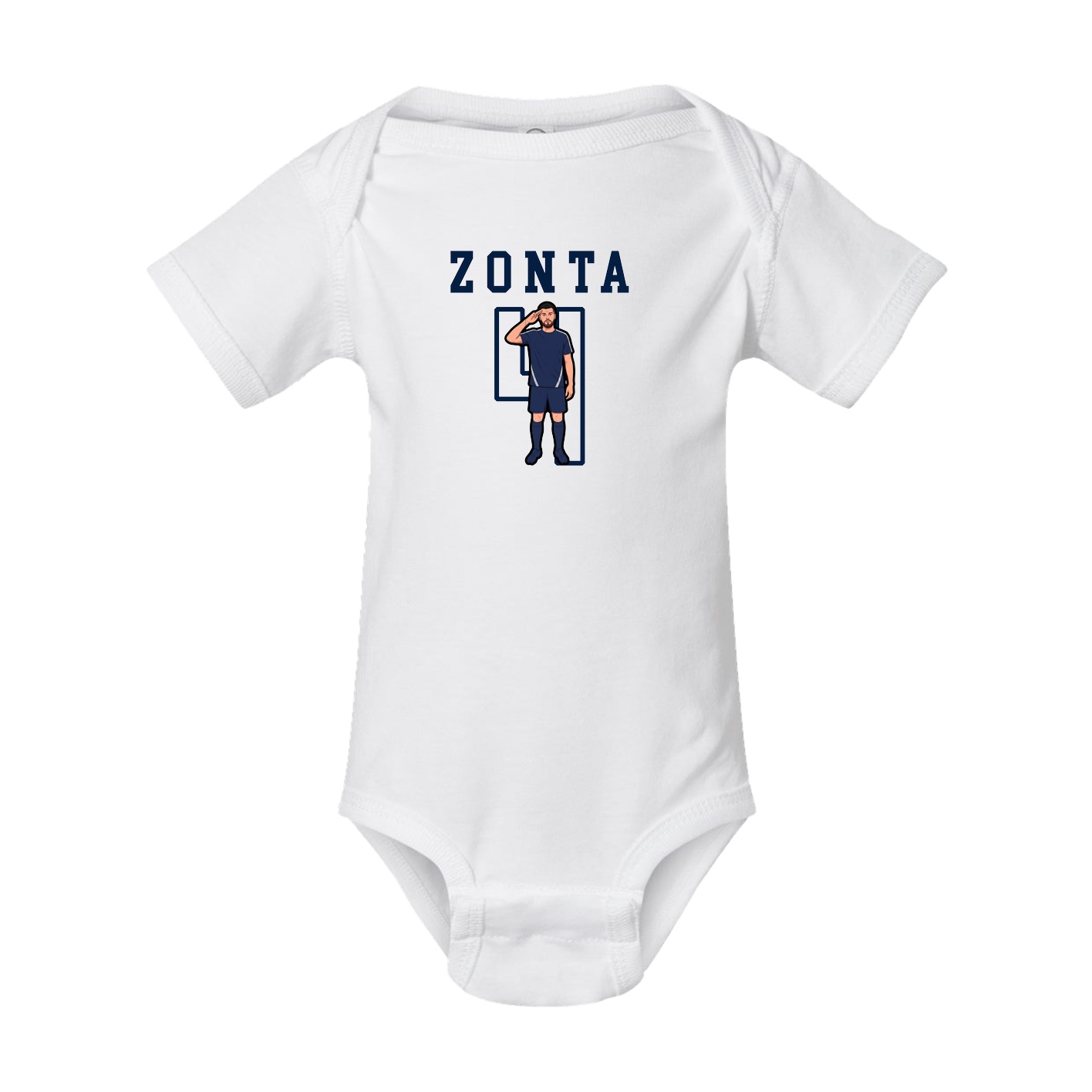 Baby Onesie — Shirsey in White