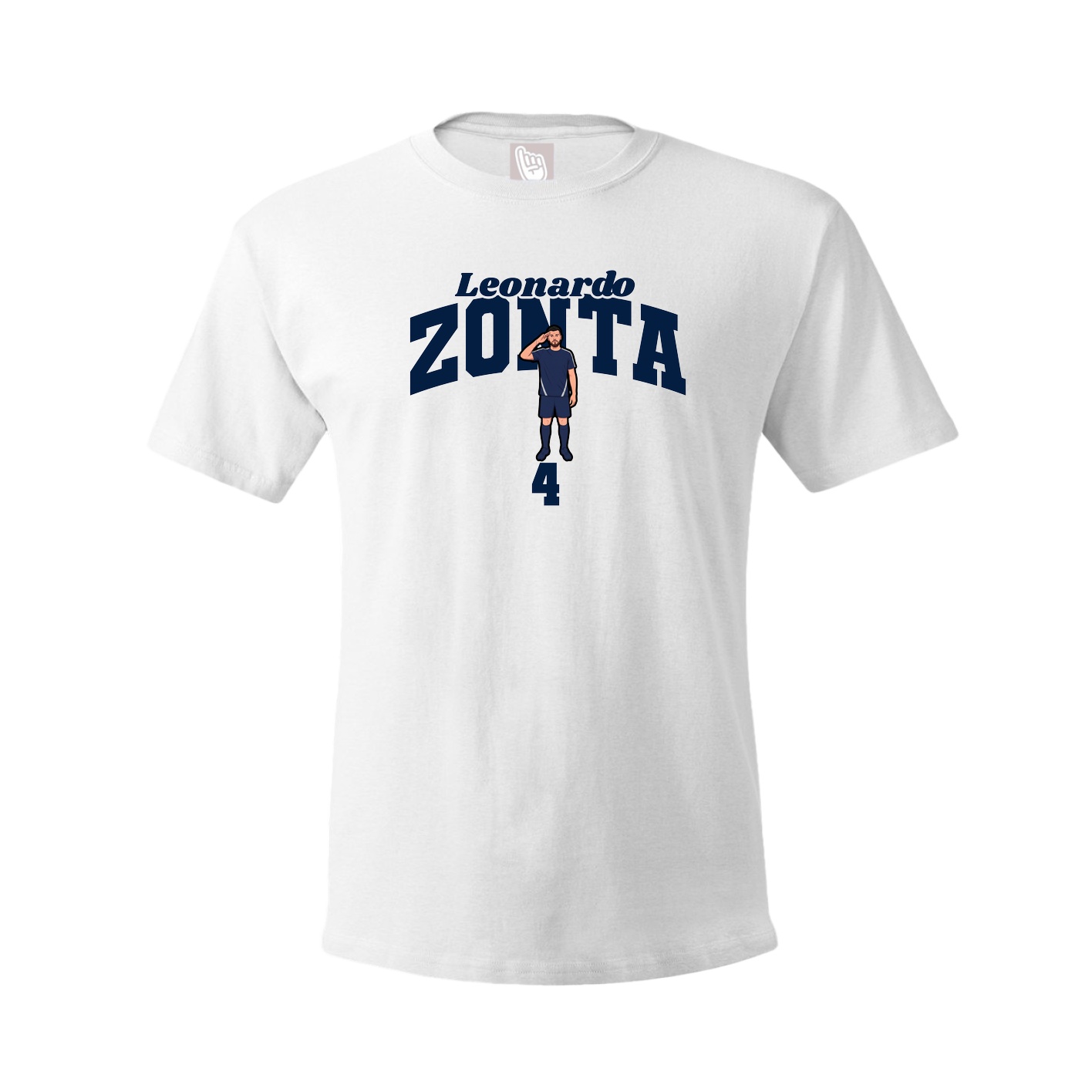 Youth Tee — Signature Arch in White