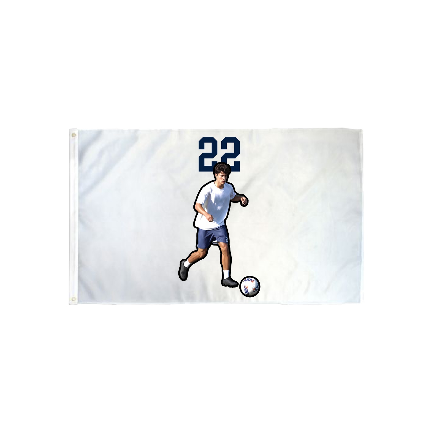3x5 Flag — Number Top in Classic