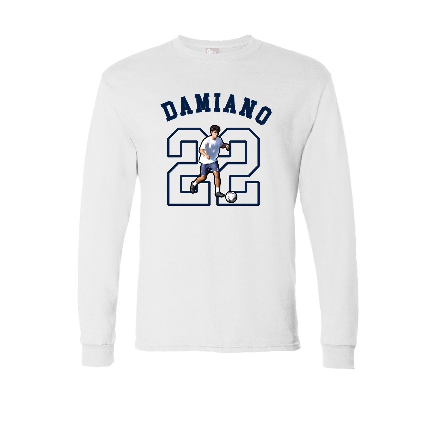 Long Sleeve Tee — Shirsey Arch in White