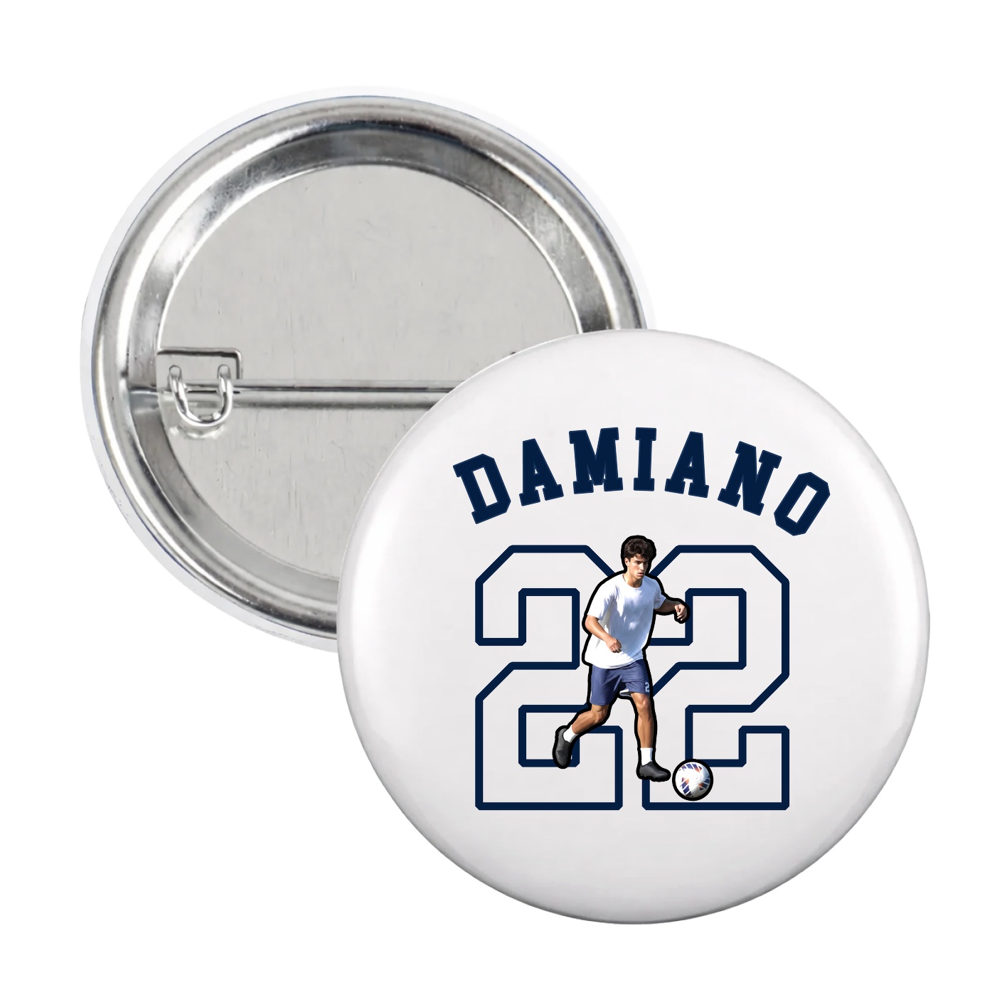 Game Day Button — Shirsey Arch in White