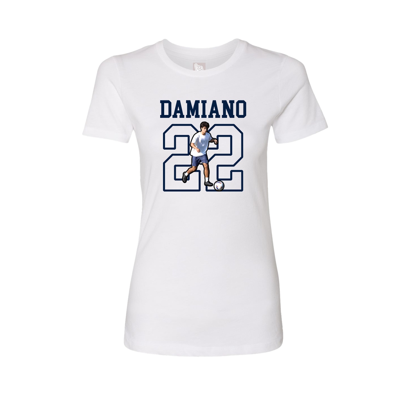Fitted Women's Tee — Shirsey in White