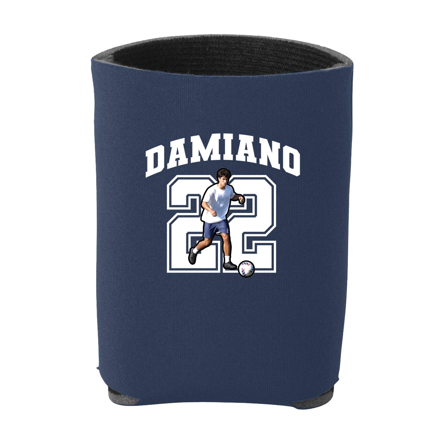 Can Holder — Number in Navy