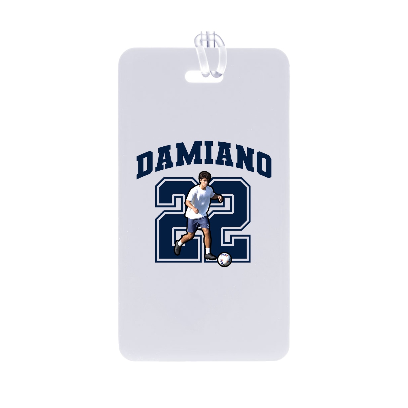 Bag Tag — Number in Classic