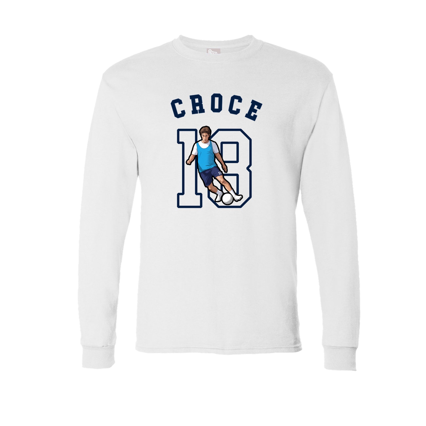Long Sleeve Tee — Shirsey Arch in White