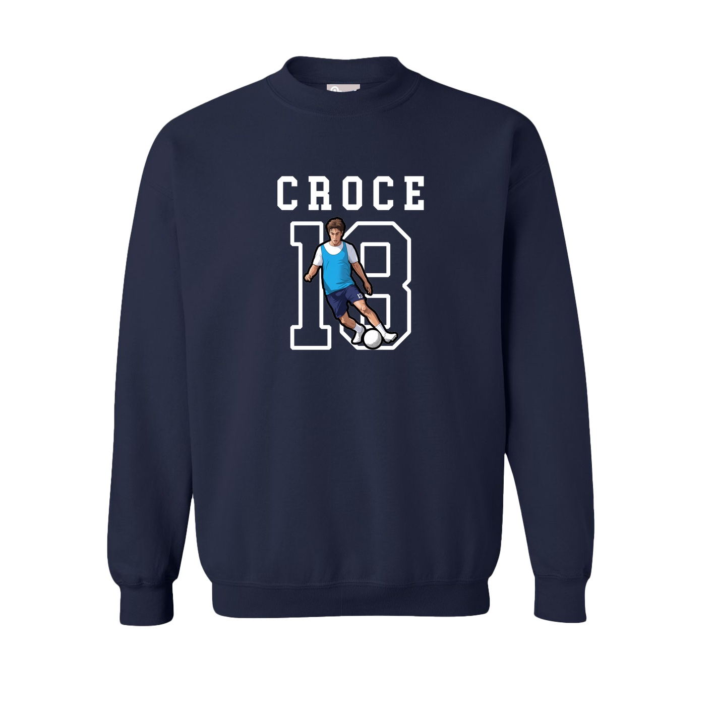 Fleece Crew — Shirsey in Navy