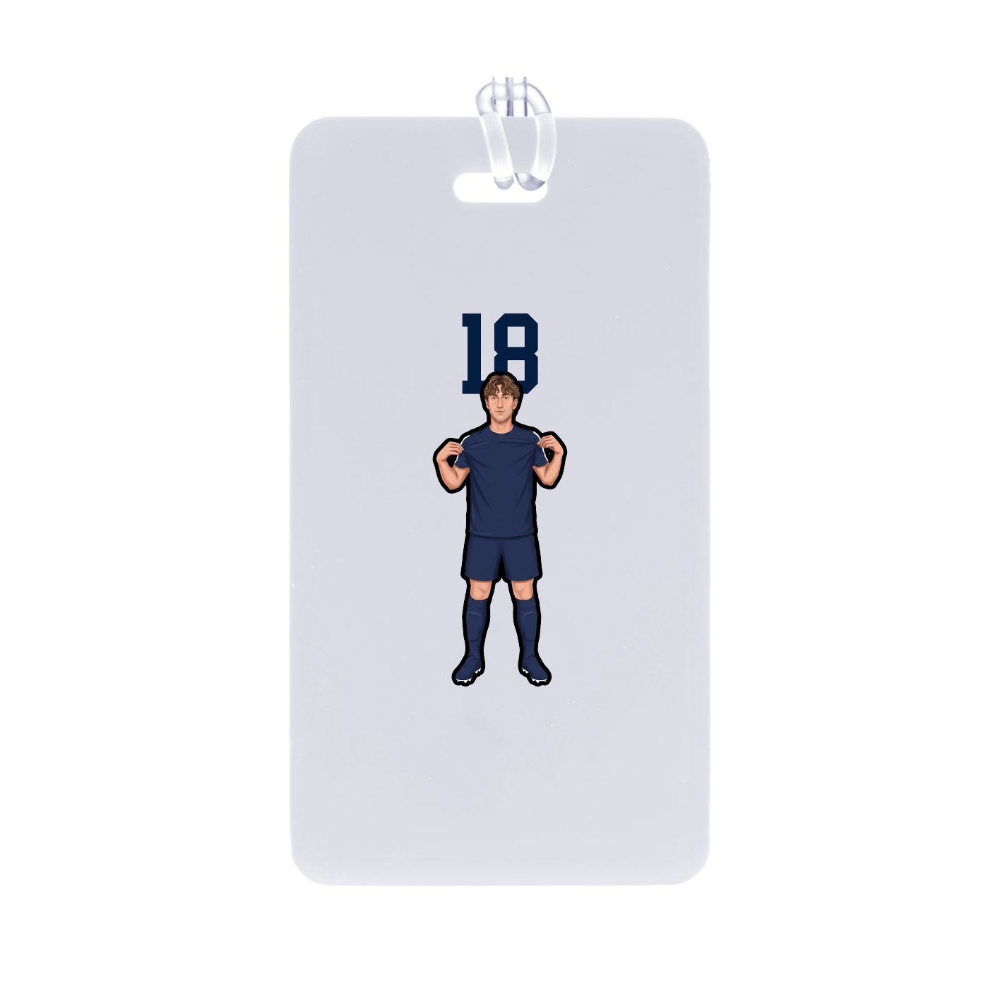 Bag Tag — Number Top in Classic