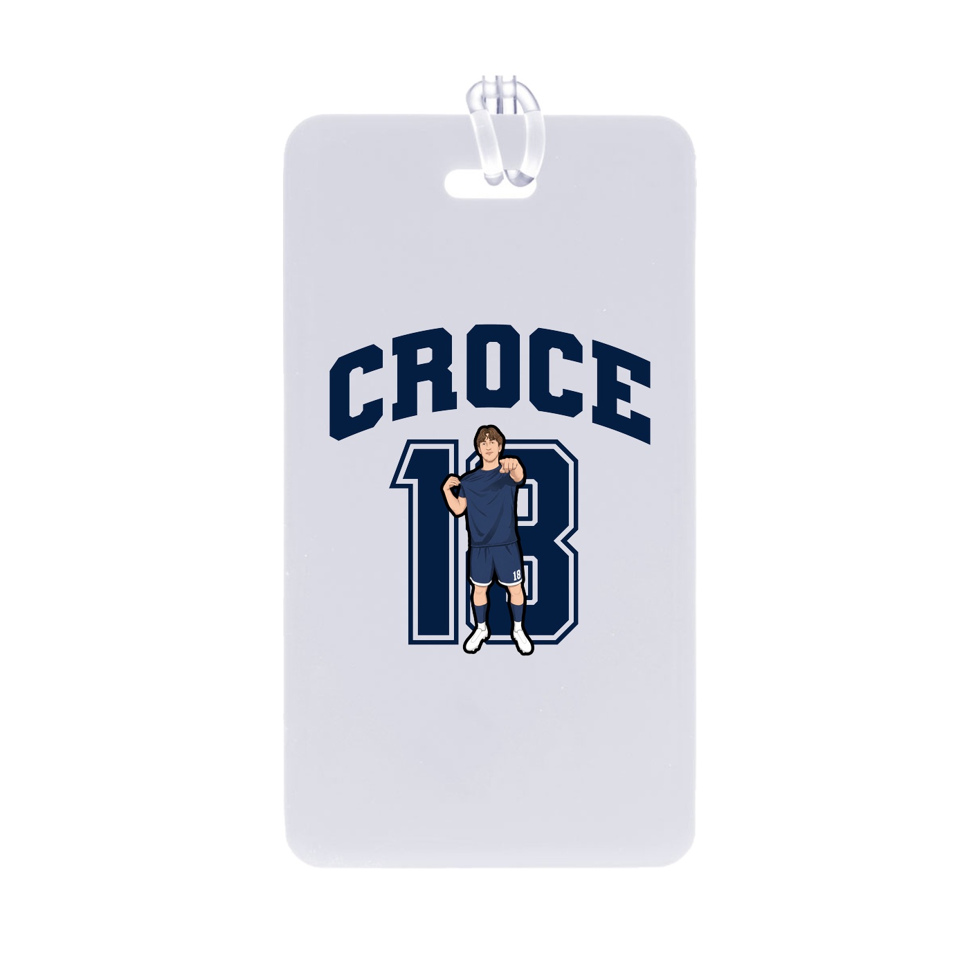 Bag Tag — Number in Classic