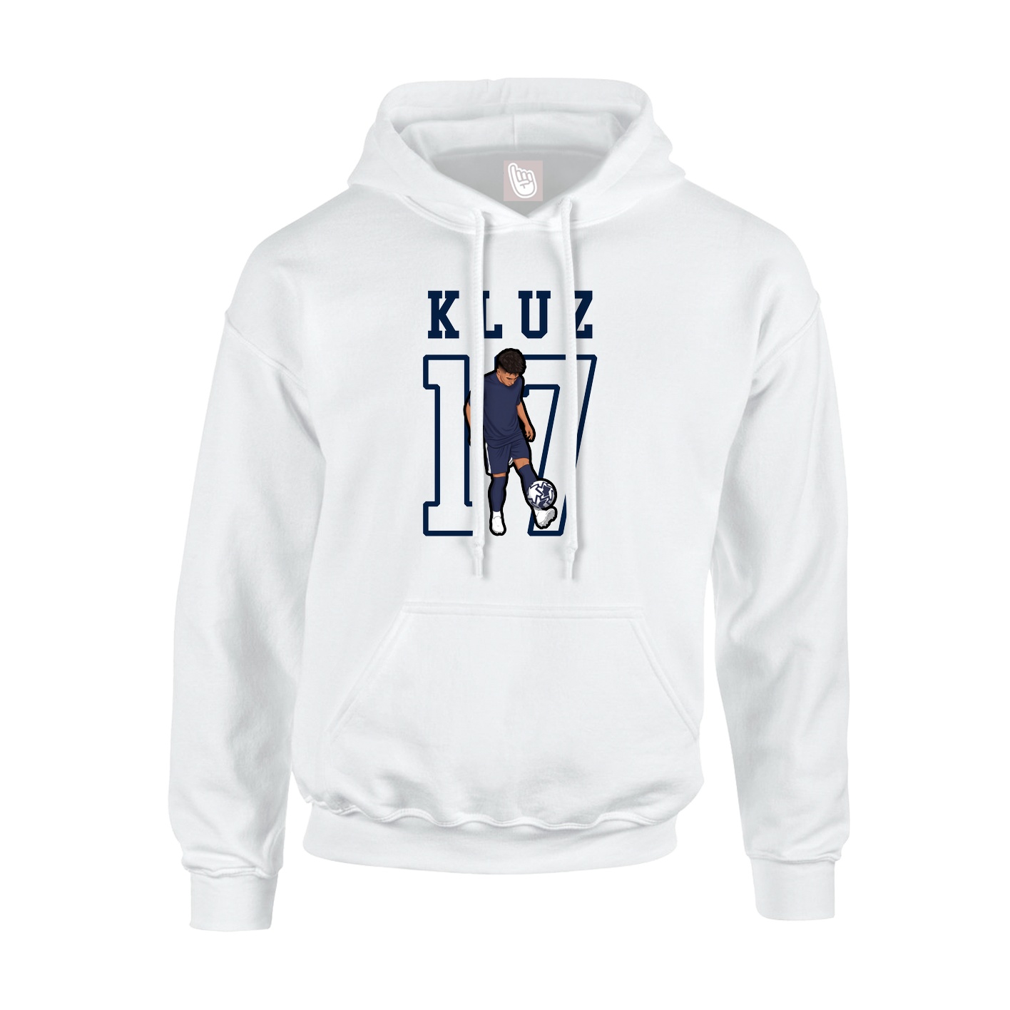 Youth Hoodie — Shirsey in White