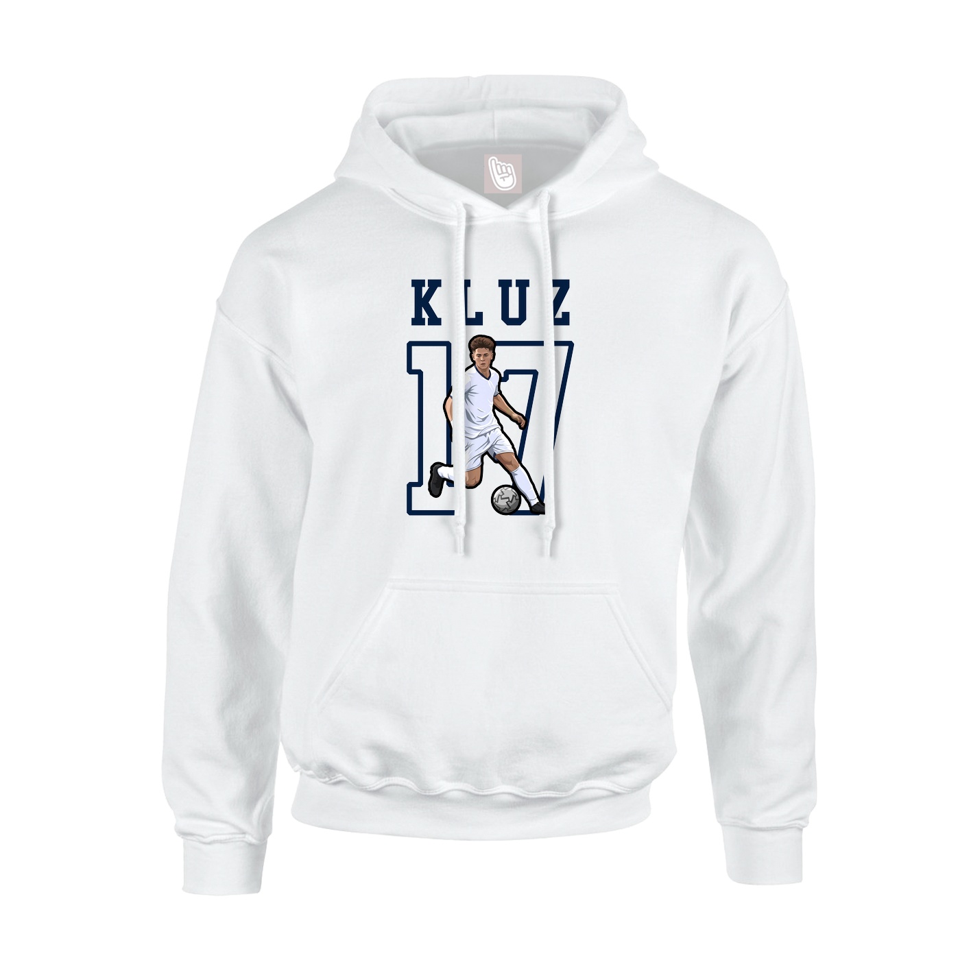 Hoodie — Shirsey in White