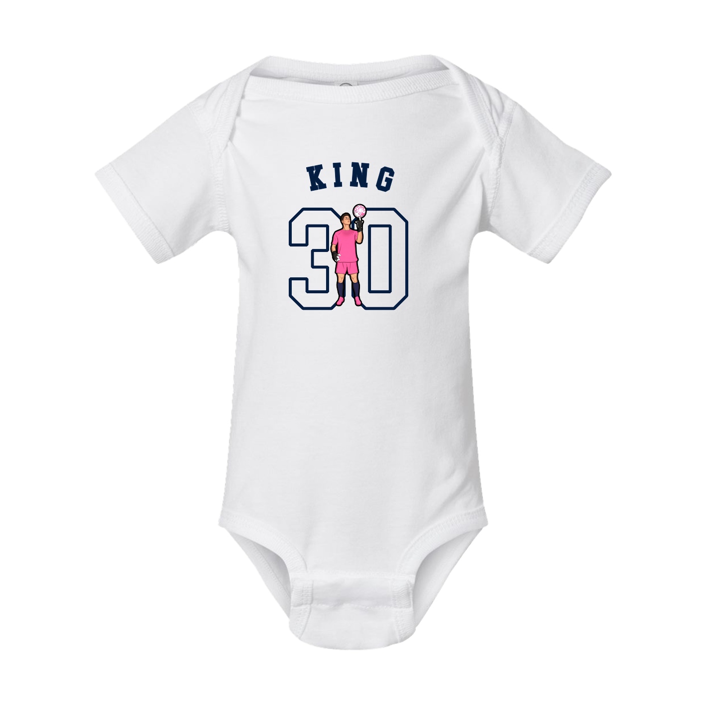 Baby Onesie — Shirsey Arch in White