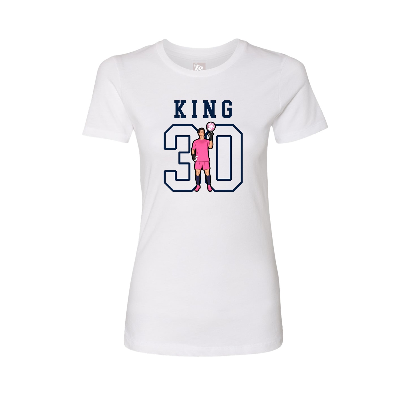 Fitted Women's Tee — Shirsey in White