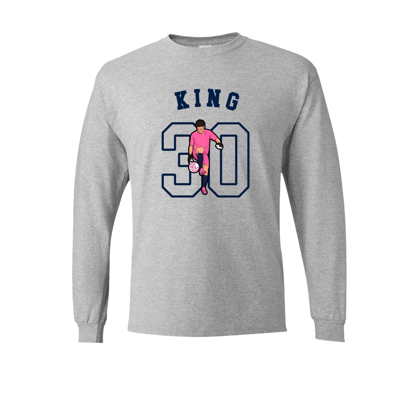 Long Sleeve Tee — Shirsey Arch in Grey