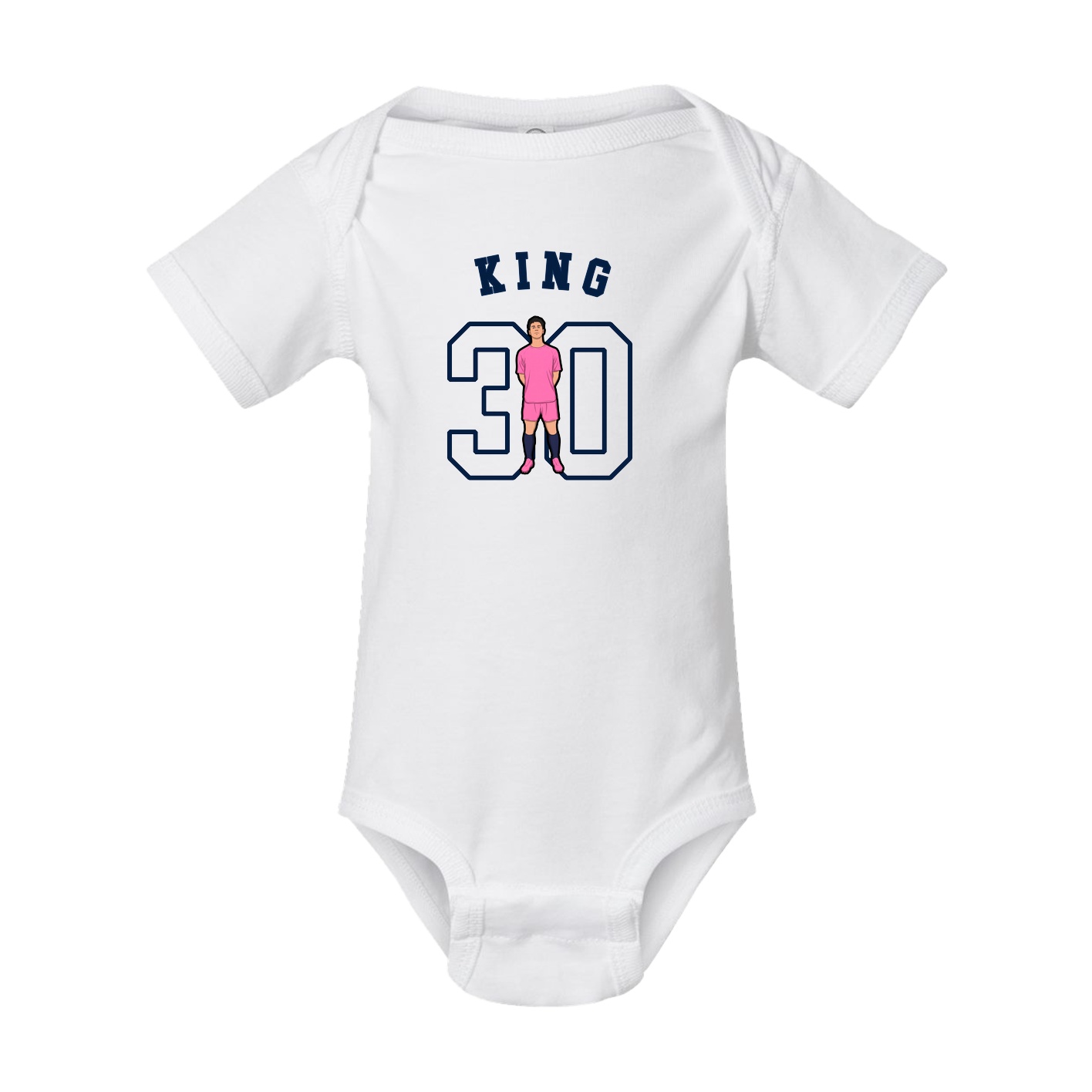 Baby Onesie — Shirsey Arch in White