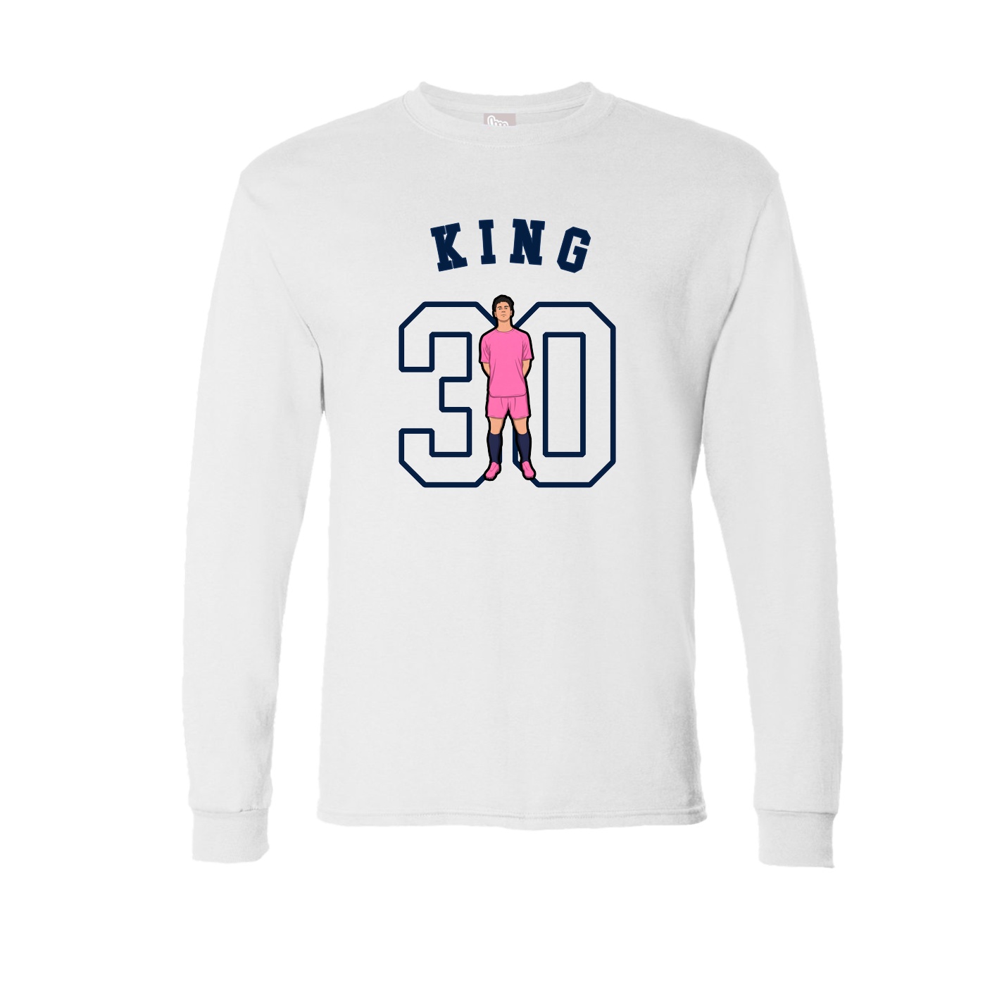 Long Sleeve Tee — Shirsey Arch in White