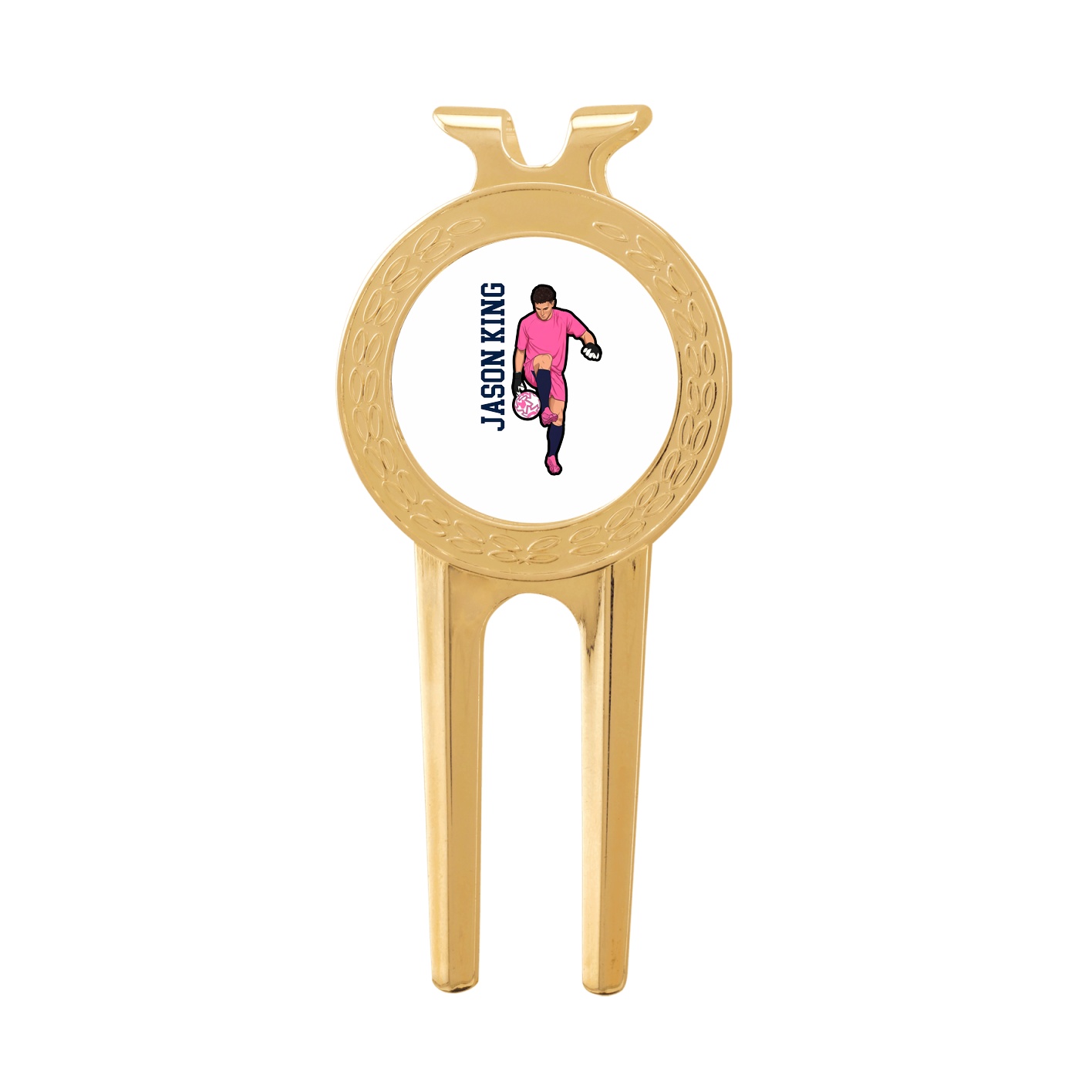 Divot Tool with Ball Marker — Name Vertical in Classic