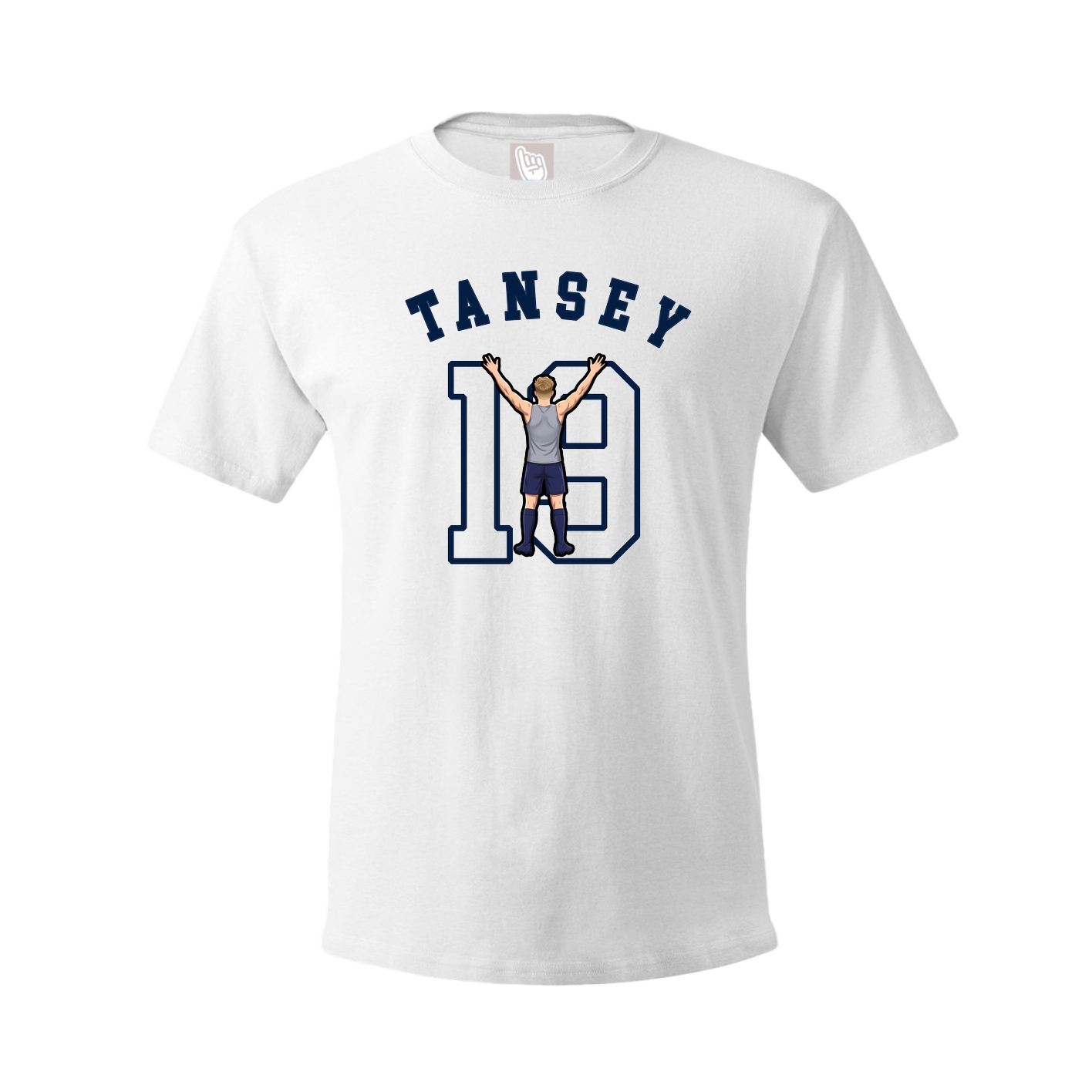 Youth Tee — Shirsey Arch in White