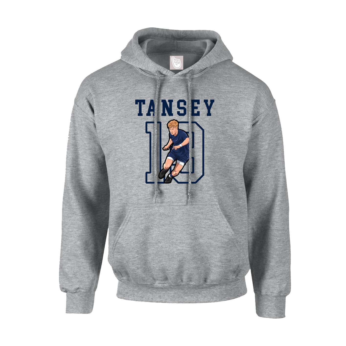 Hoodie — Shirsey in Grey