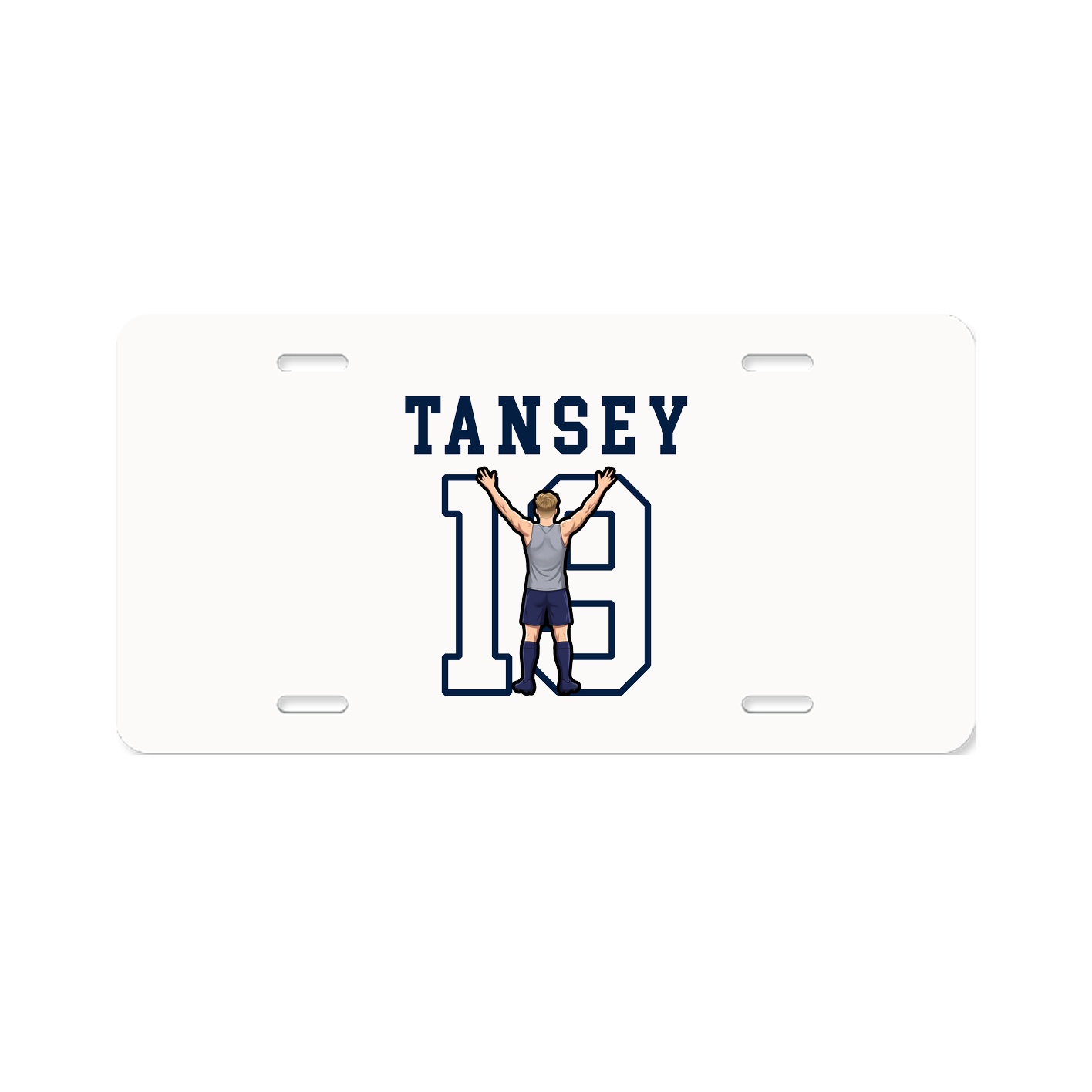 License Plate — Shirsey in Classic