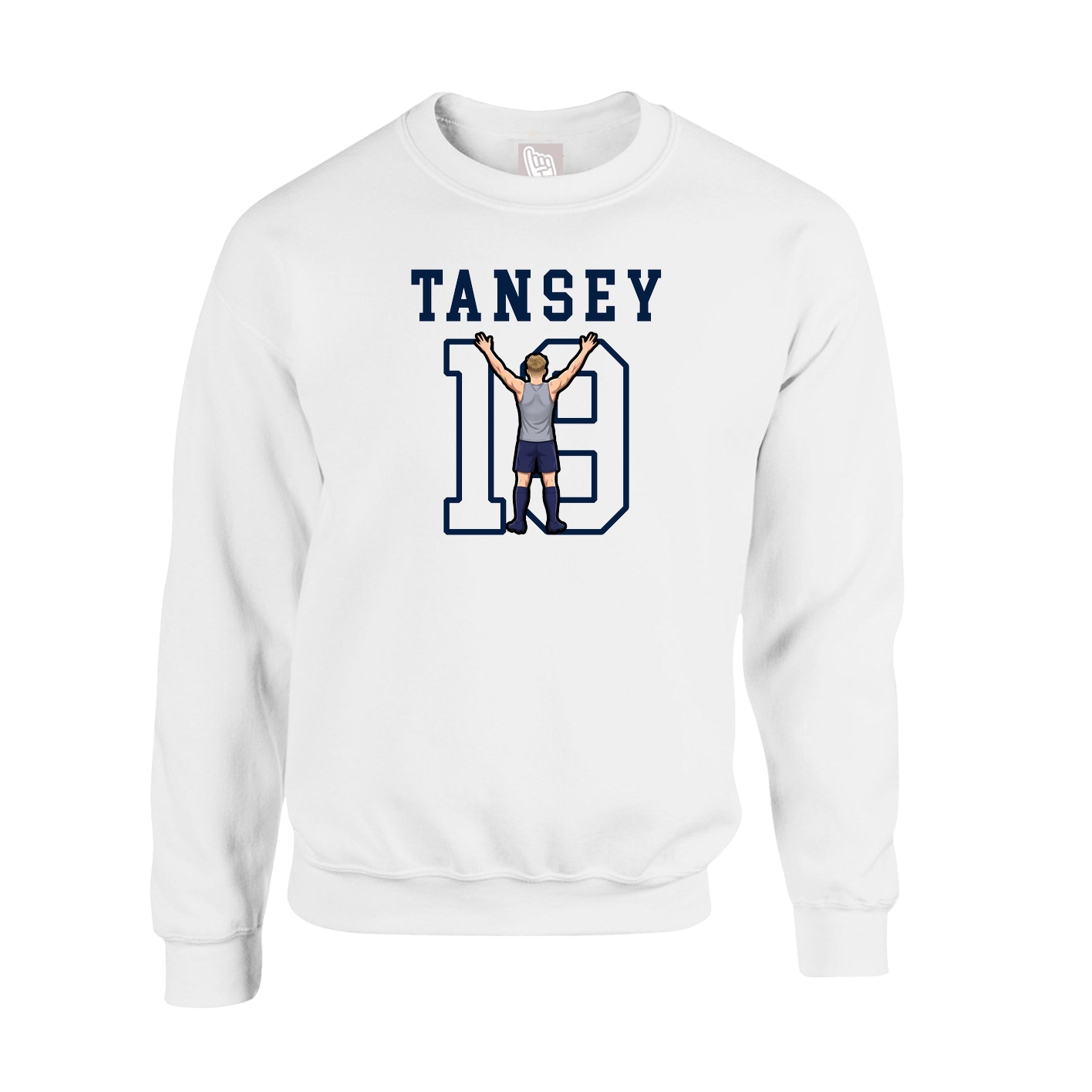 Fleece Crew — Shirsey in White