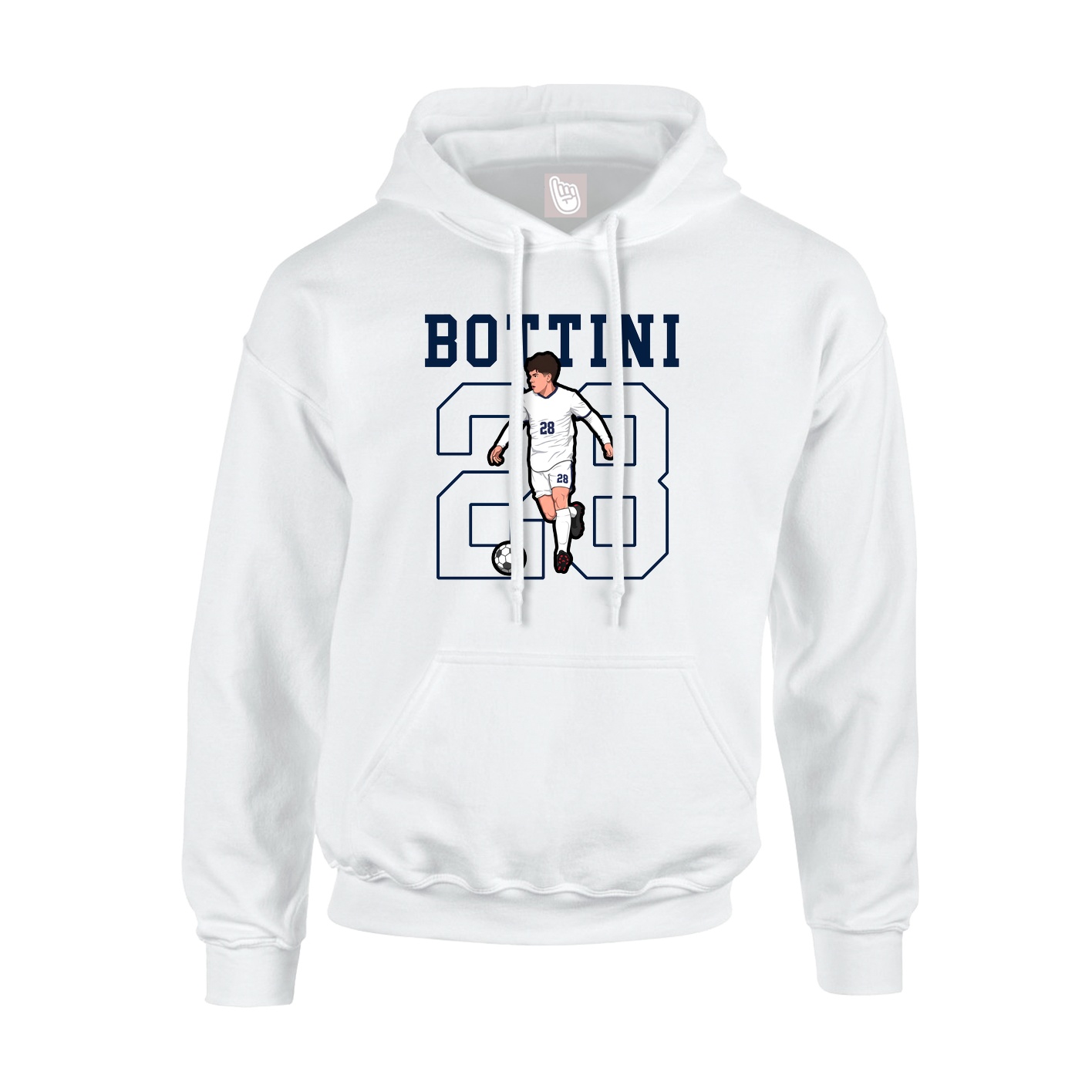 Youth Hoodie — Shirsey in White