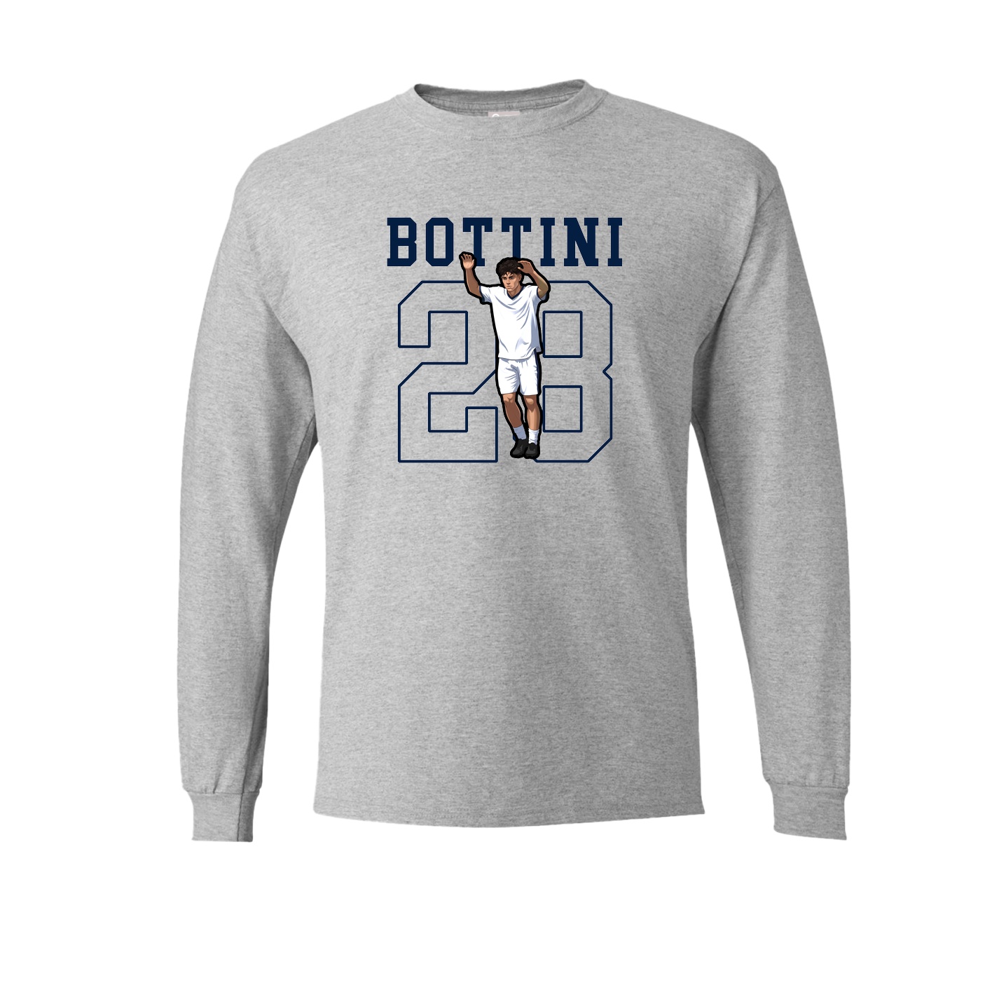Long Sleeve Tee — Shirsey in Grey
