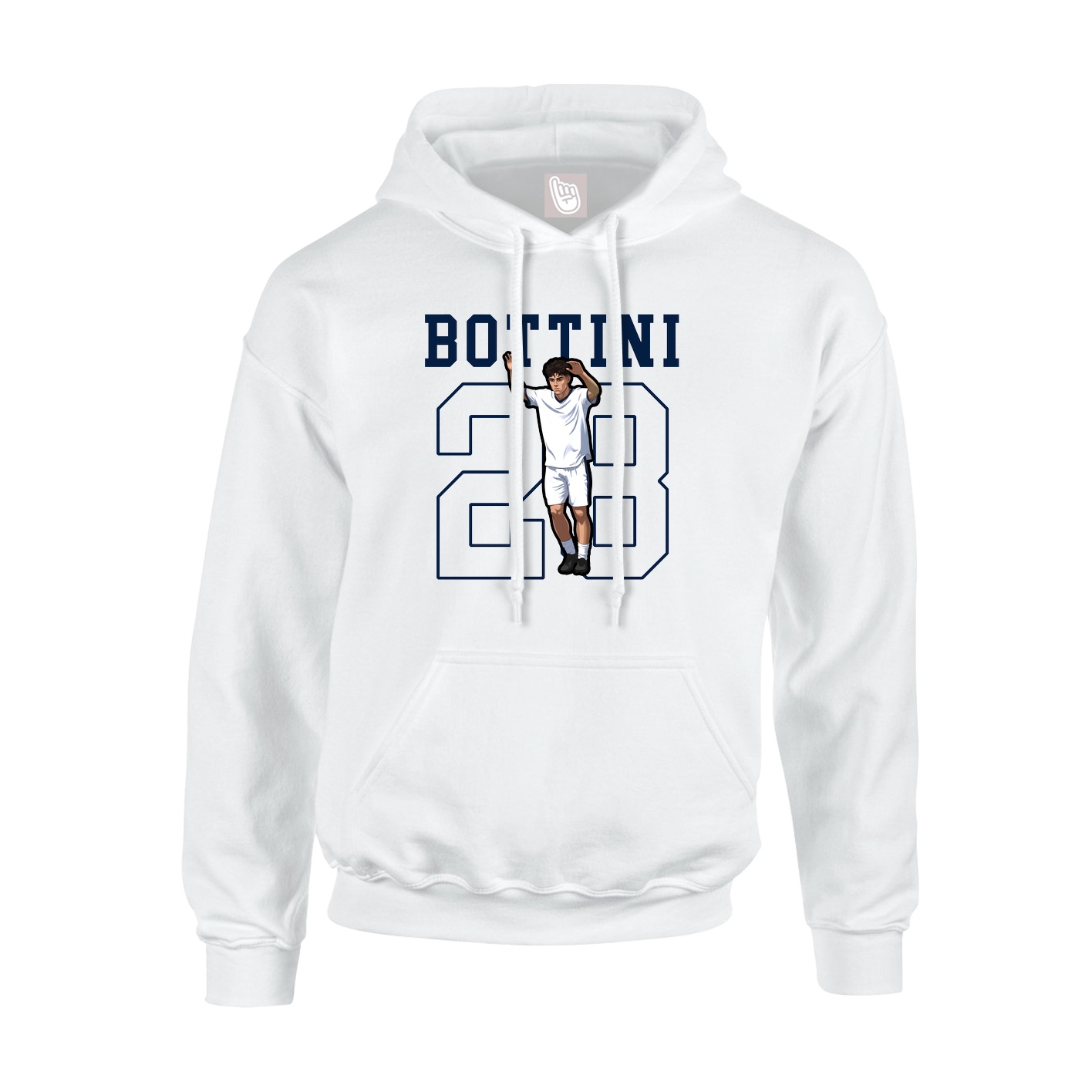 Hoodie — Shirsey in White