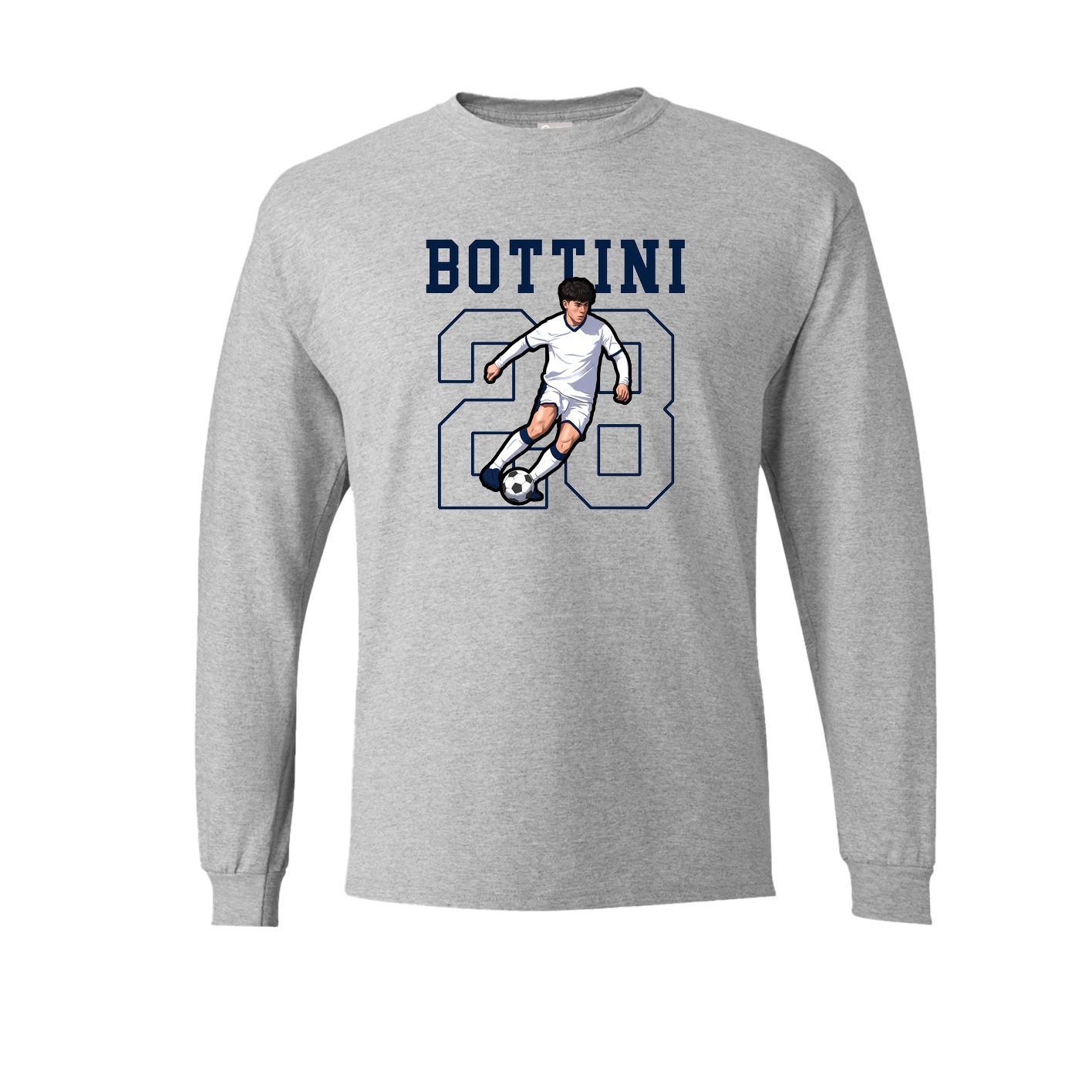 Long Sleeve Tee — Shirsey in Grey